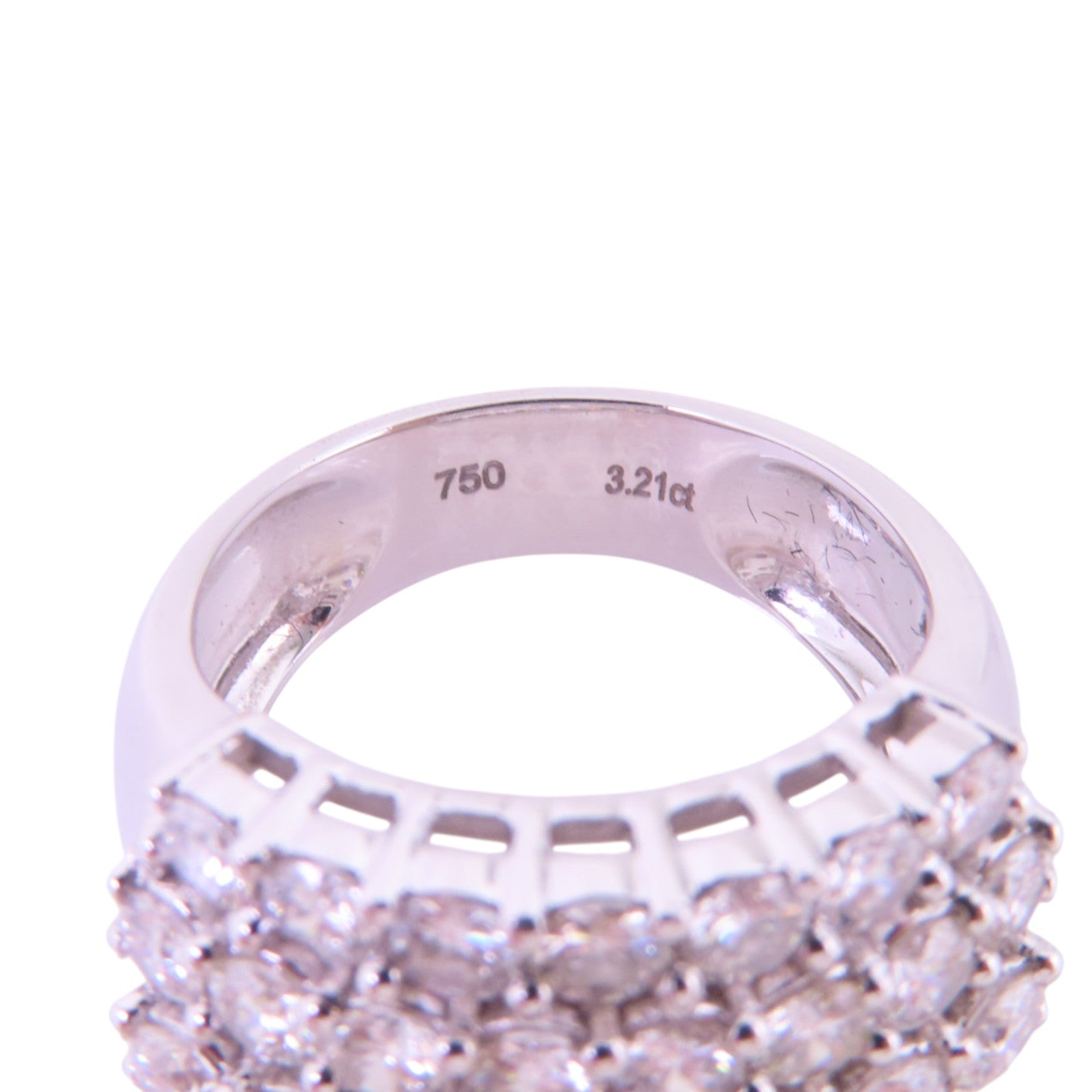 JEWELRY 18K白金Diamond Ring鑽石戒指US#6.25