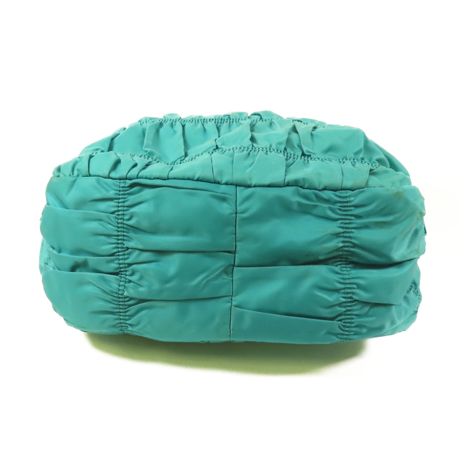 PRADA 尼龍Tessuto Gaufre金扣手挽肩背兩用袋