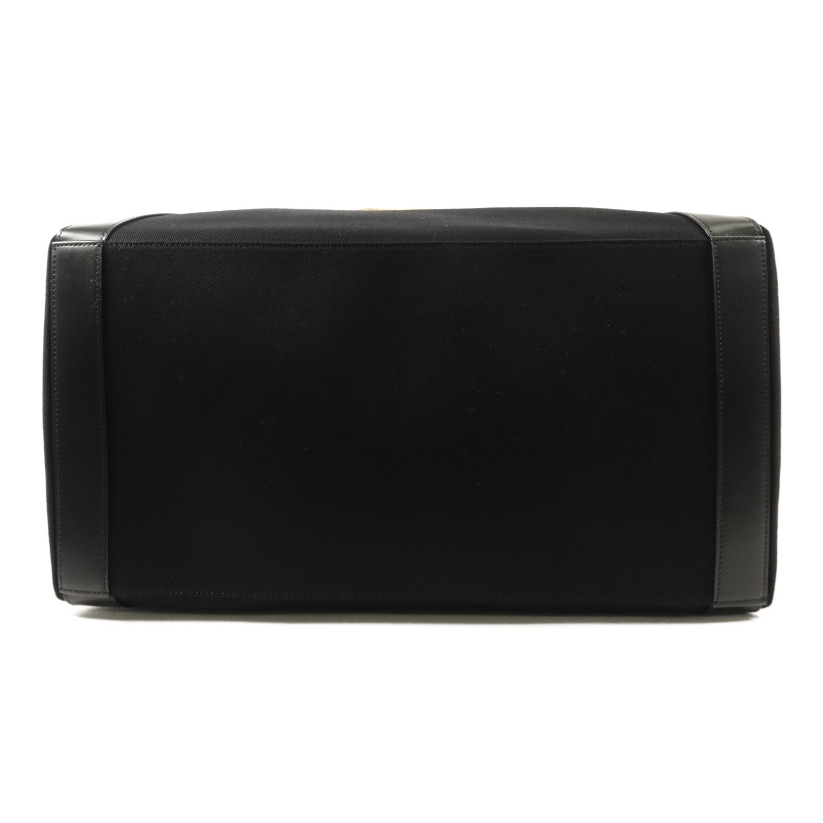 SAINT LAURENT 帆布/牛皮皮革Rive Gauche Tote Bag手挽袋