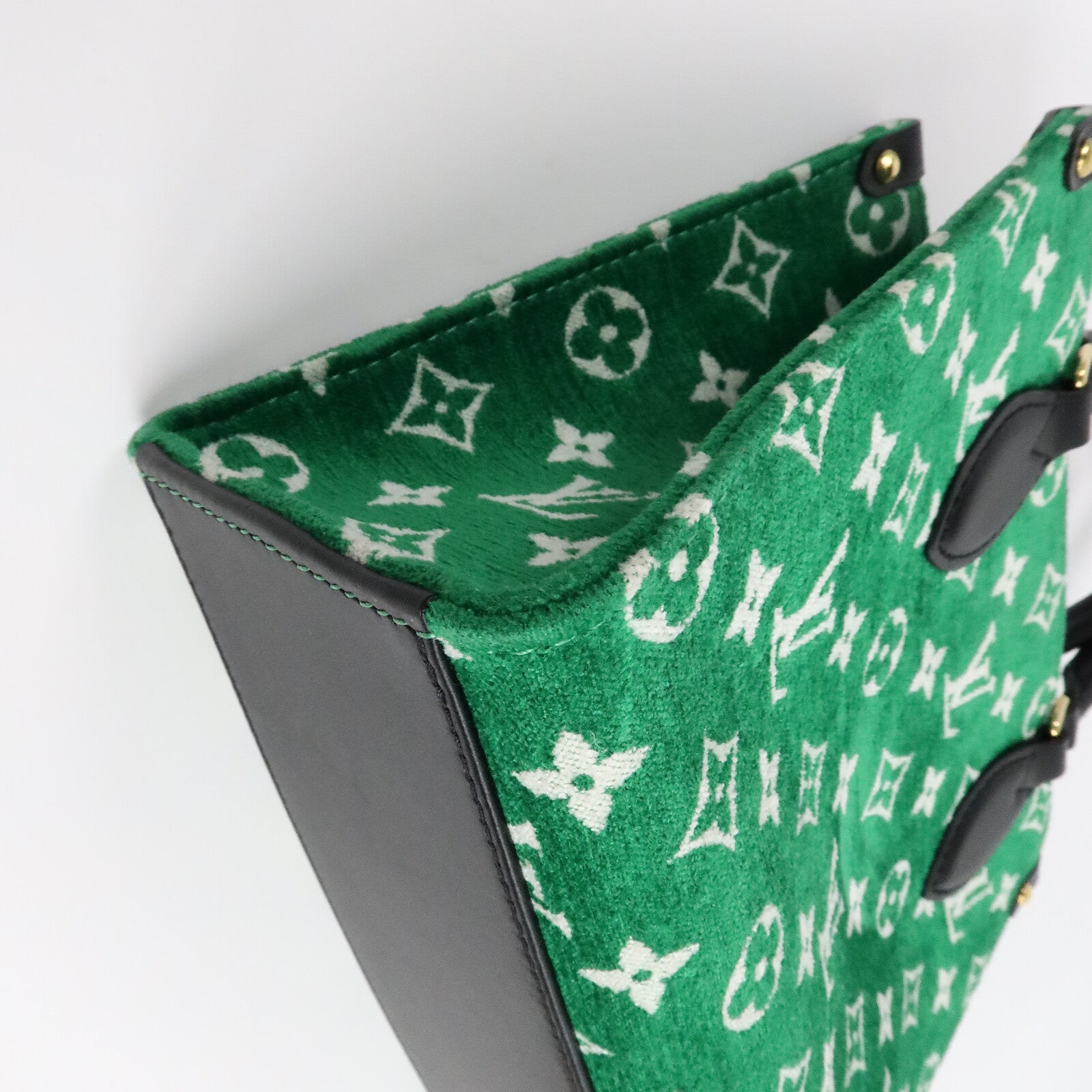 LOUIS VUITTON Monogram Jacquard OnTheGo PM手挽肩背兩用袋