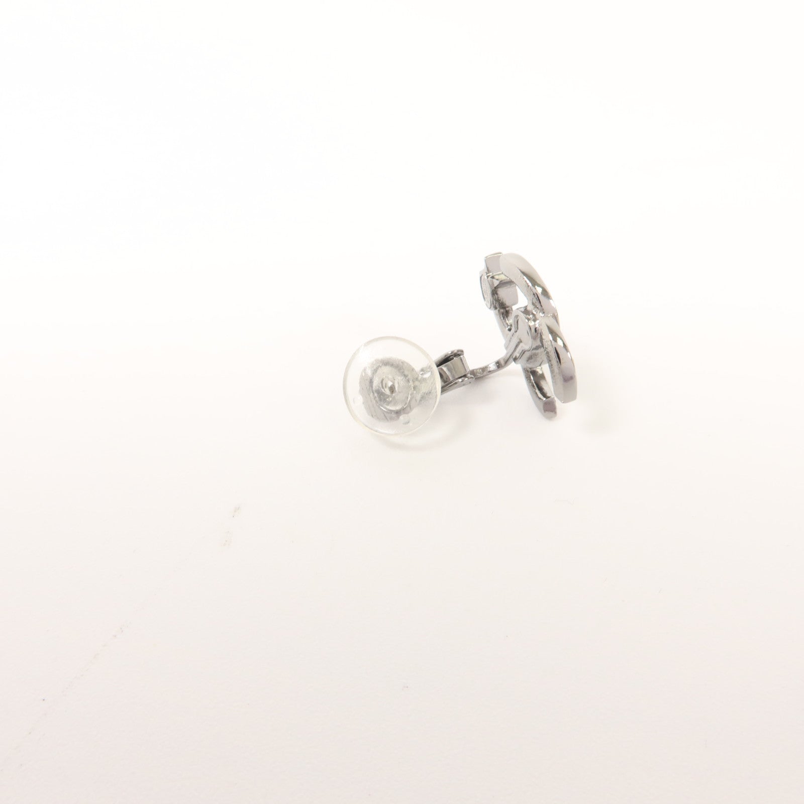 CHANEL 金屬/鉛玻璃Clipped Earring耳環
