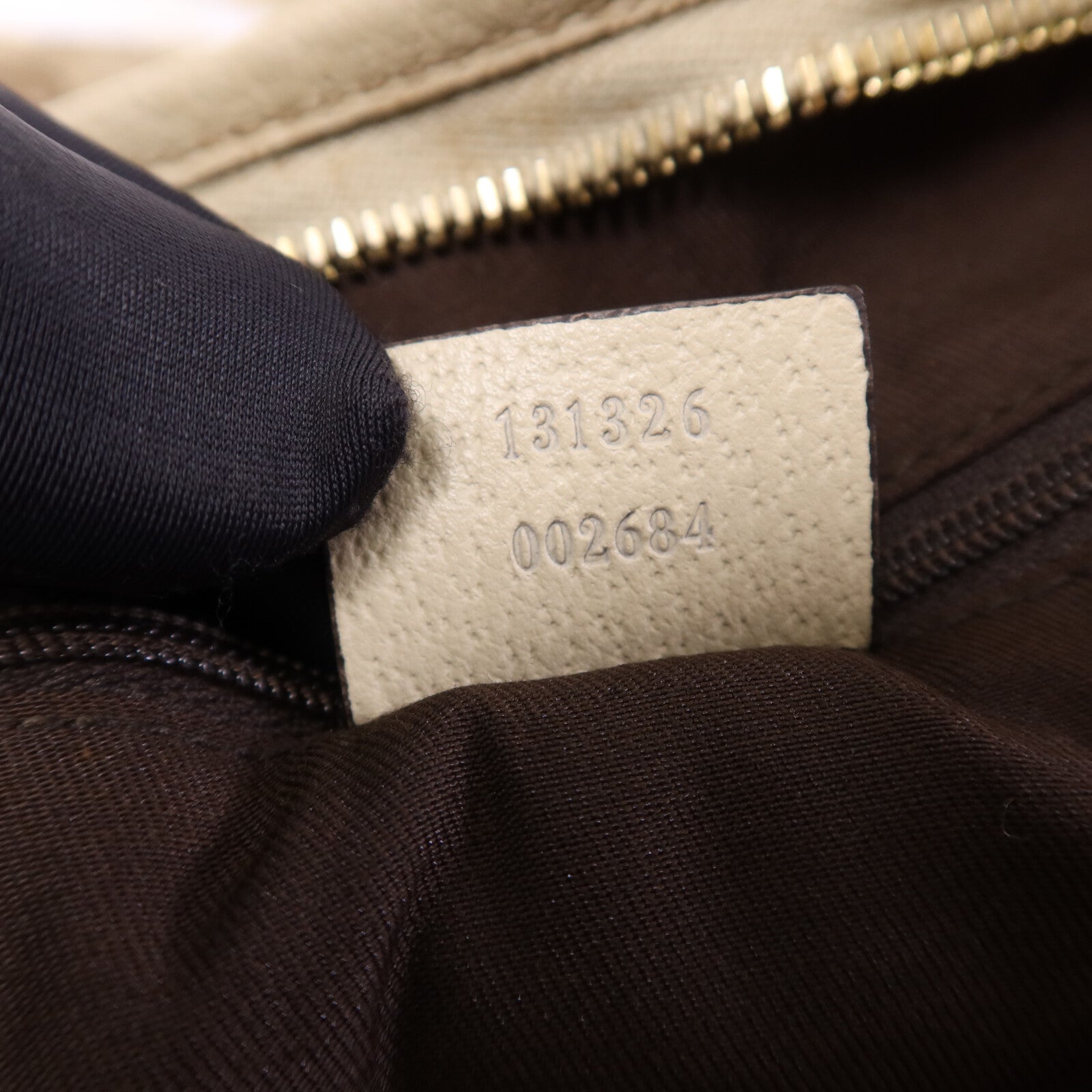 GUCCI 帆布Shoulder Bag金扣肩背袋