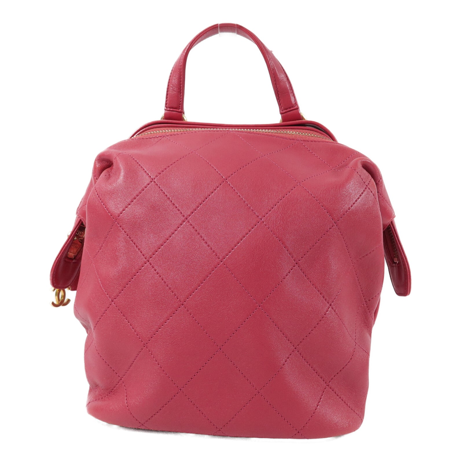 CHANEL 羊皮皮革Backpack背包