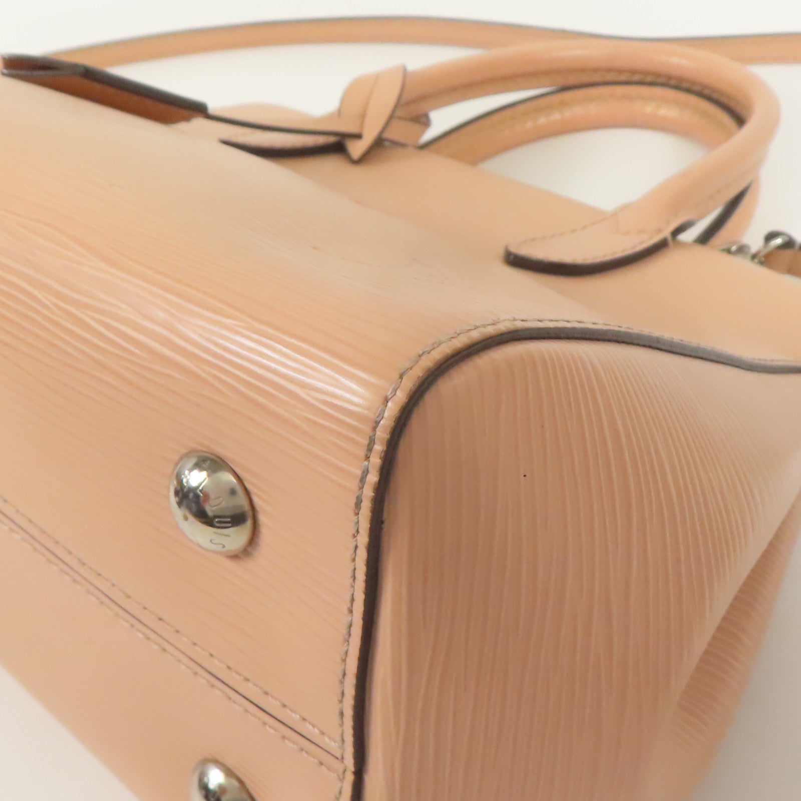 LOUIS VUITTON Epi Marly BB銀扣手挽肩背兩用袋