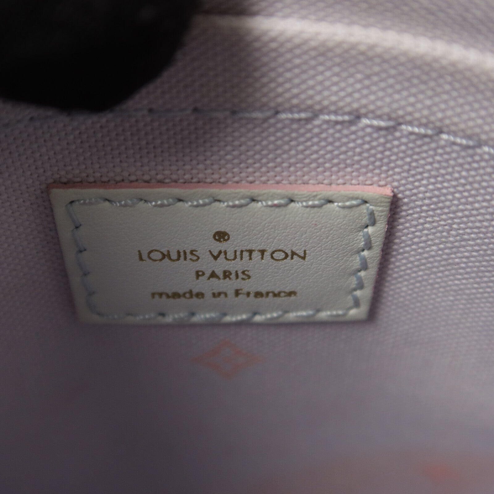 LOUIS VUITTON Monogram Giant Petit Sac Plat Spring in the City手挽肩背兩用袋