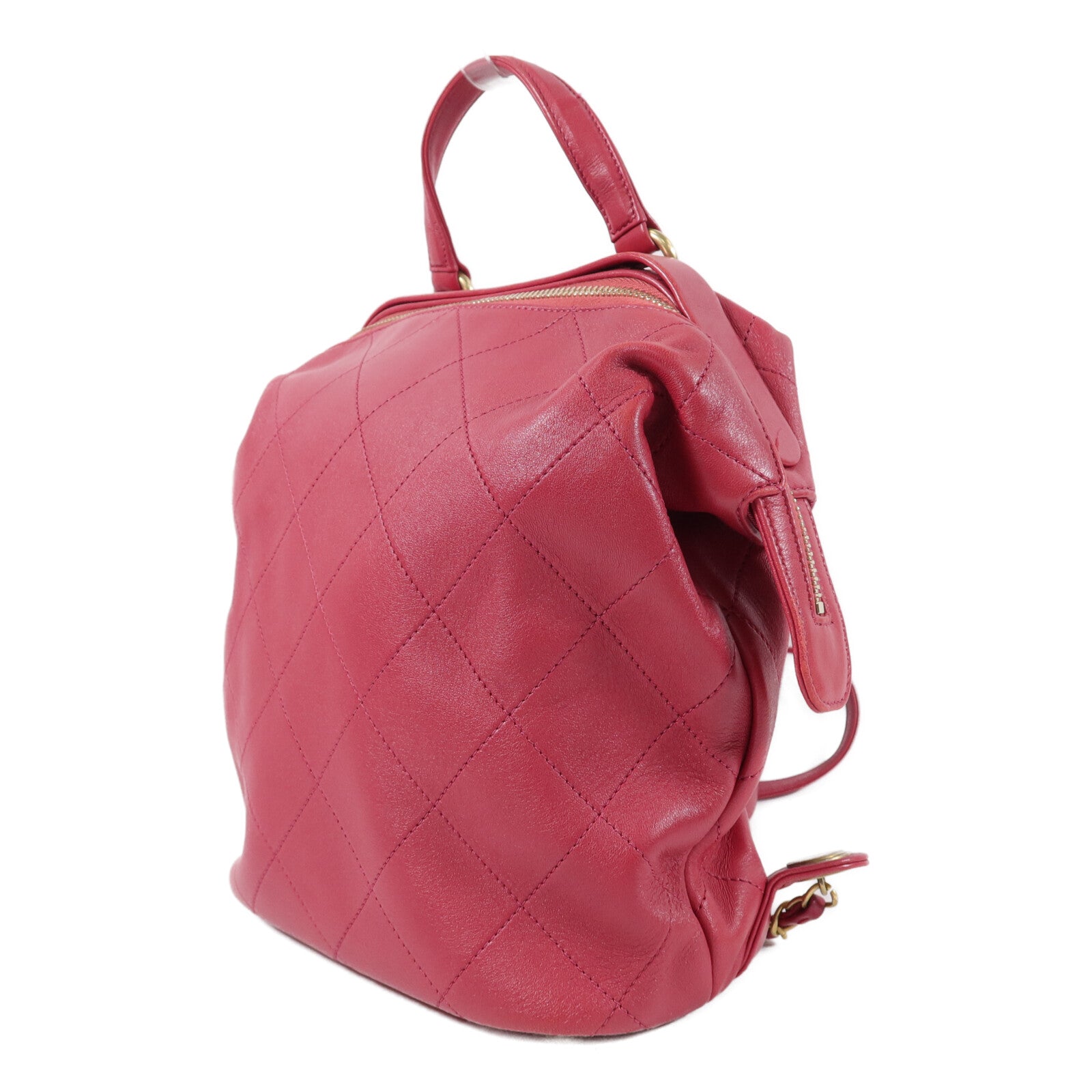 CHANEL 羊皮皮革Backpack背包