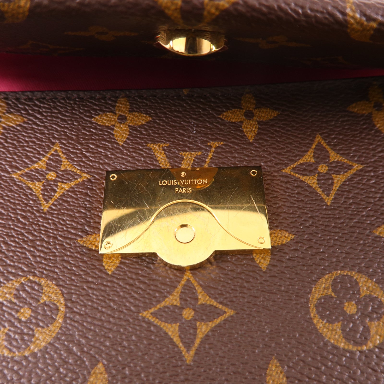 LOUIS VUITTON Monogram Cluny BB手挽肩背兩用袋