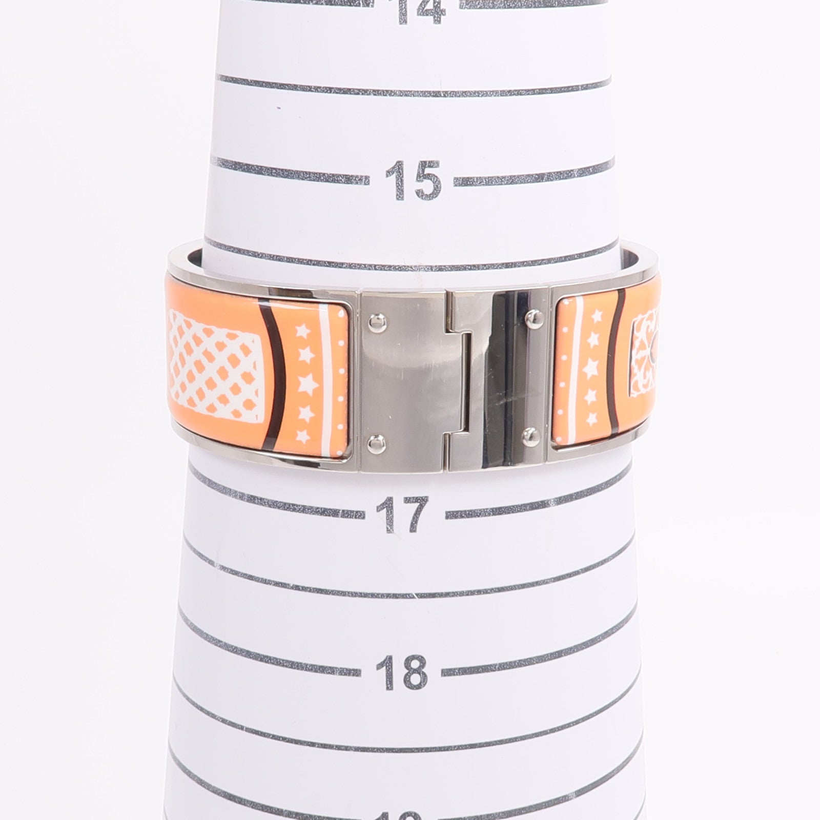 HERMES 金屬/琺瑯Charniere Bangle/Bracelet手鐲