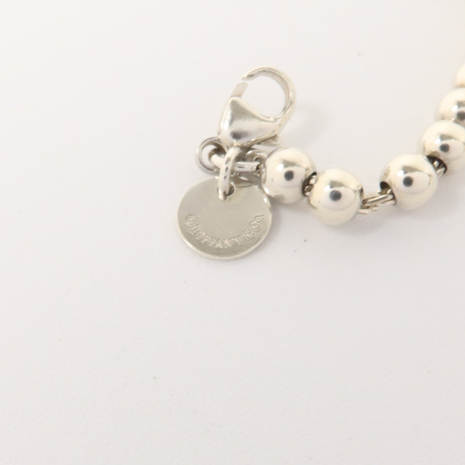 TIFFANY＆CO 925純銀Return To Tiffany Heart Tag手鏈