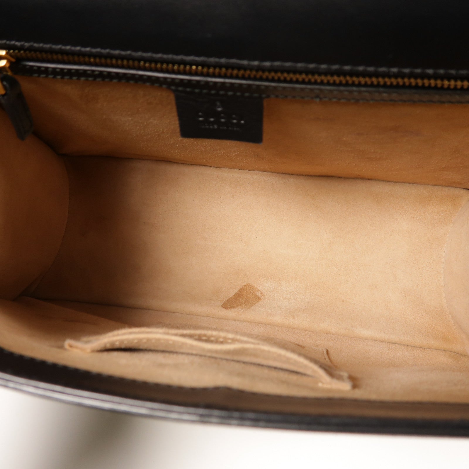 GUCCI 牛皮皮革Sylvie金扣手挽肩背兩用袋