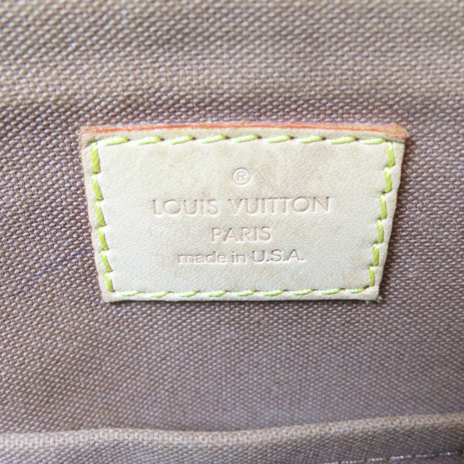 LOUIS VUITTON 【激減優惠】Monogram Popincourt Haut金扣肩背袋啡色