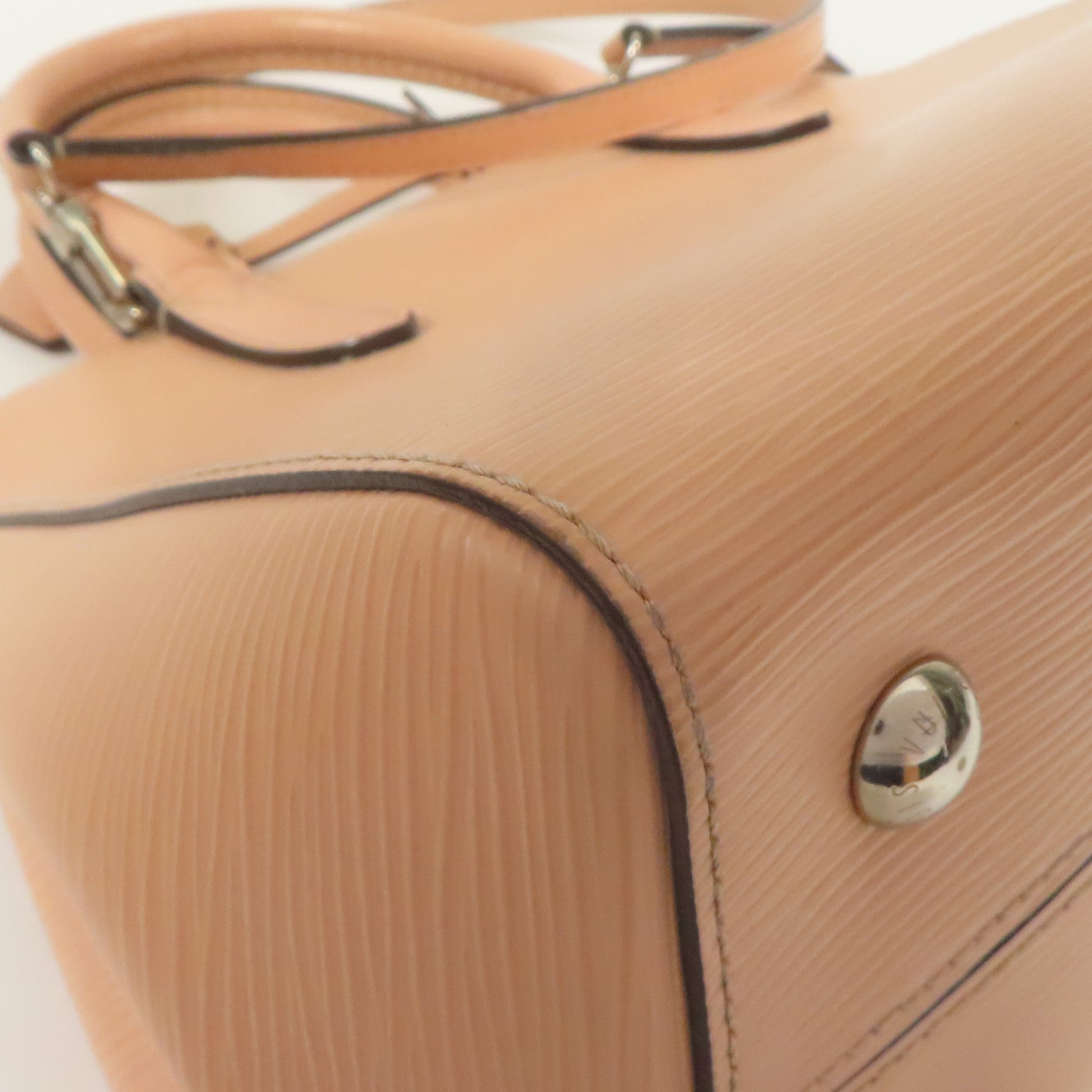 LOUIS VUITTON Epi Marly BB銀扣手挽肩背兩用袋