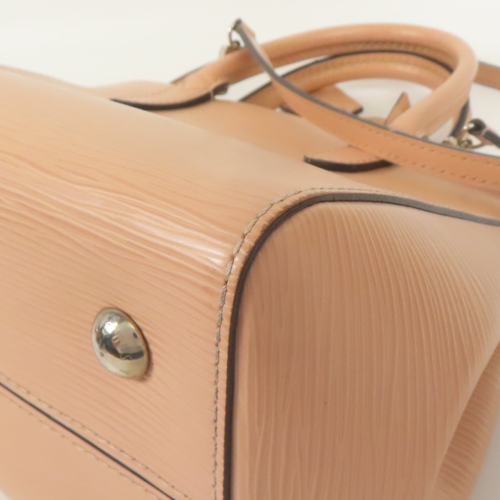 LOUIS VUITTON Epi Marly BB銀扣手挽肩背兩用袋