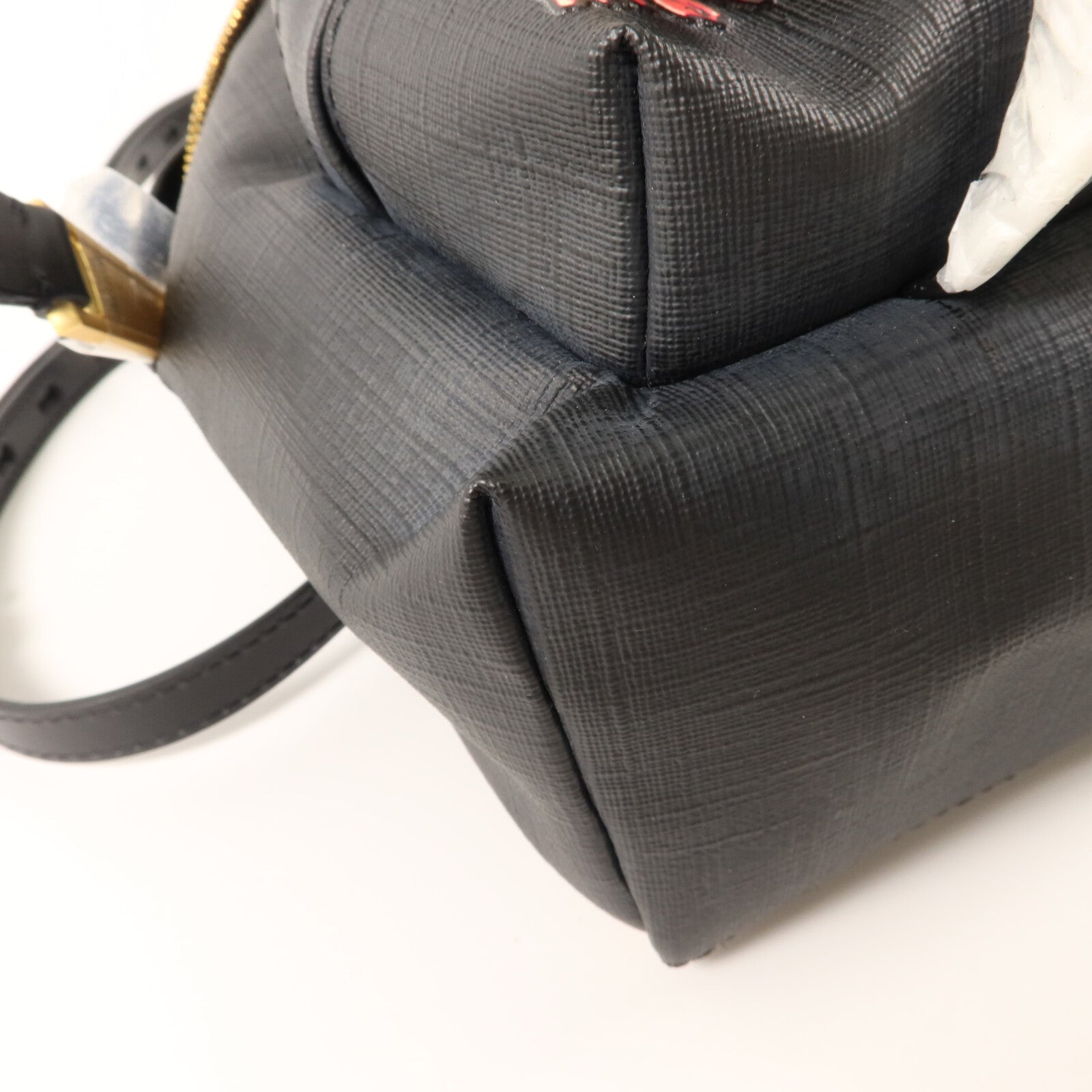 MOSCHINO 塗層帆布Backpack背包