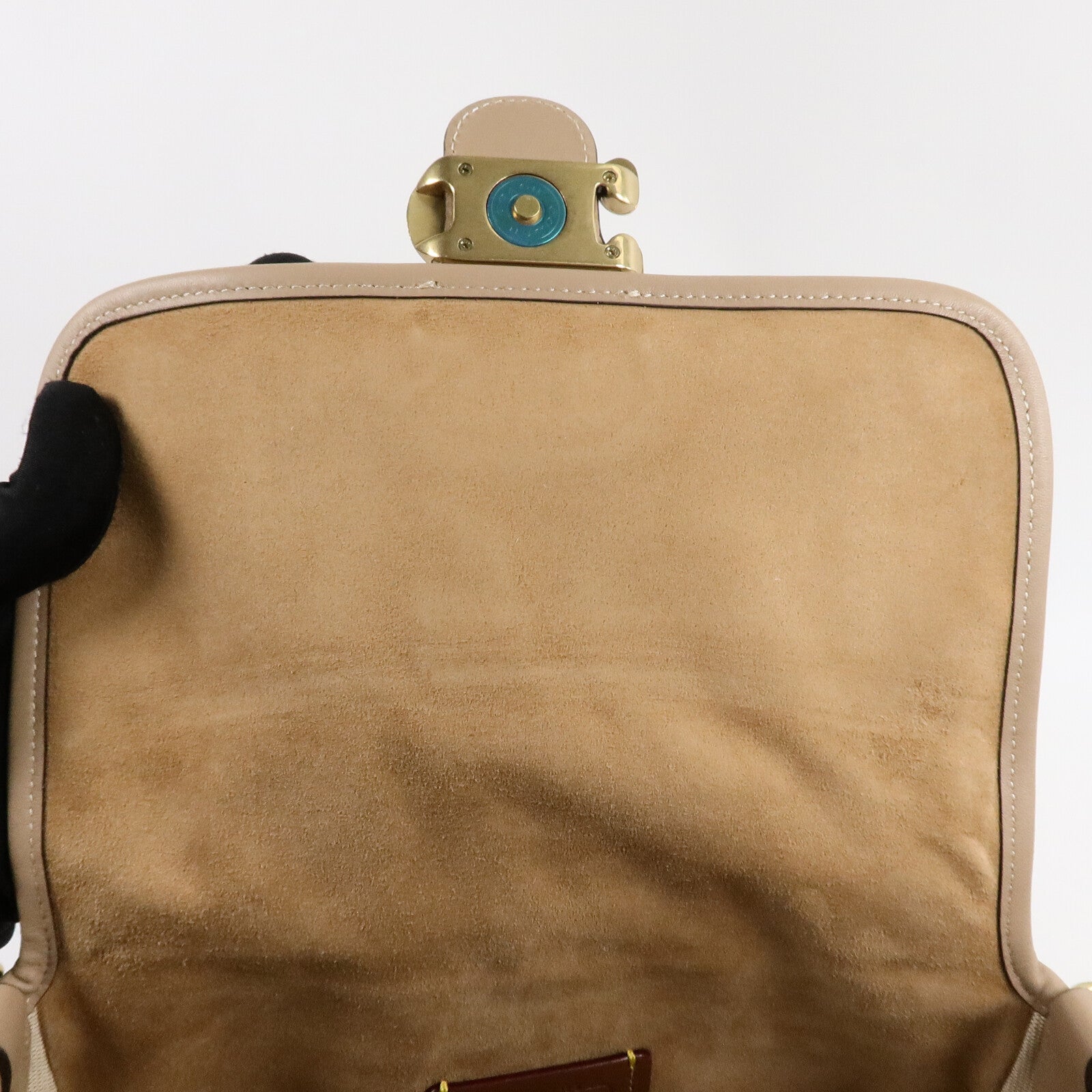 COACH 牛皮皮革Shoulder Bag肩背袋