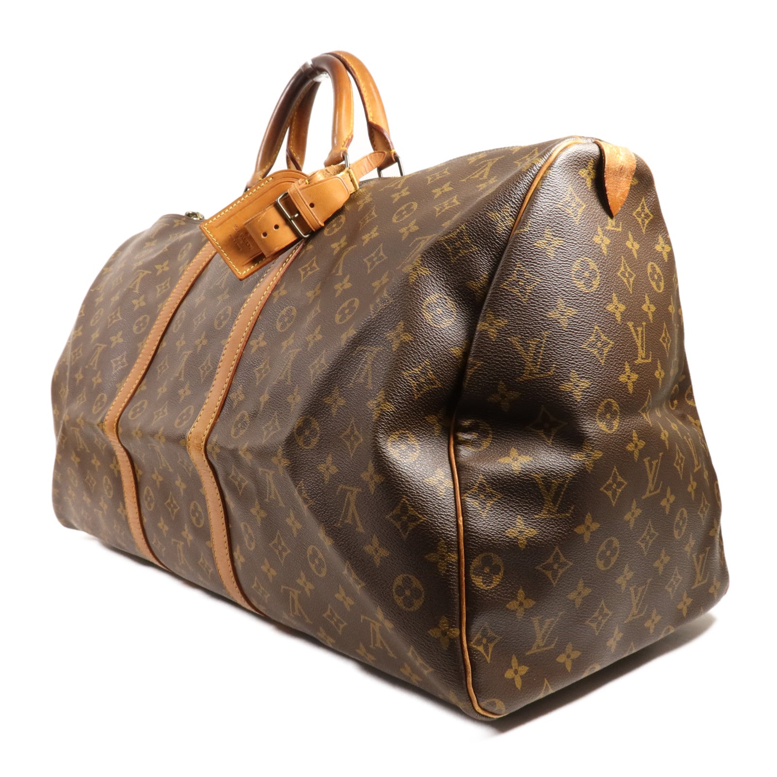 LOUIS VUITTON Monogram Keepall 60金扣手挽袋