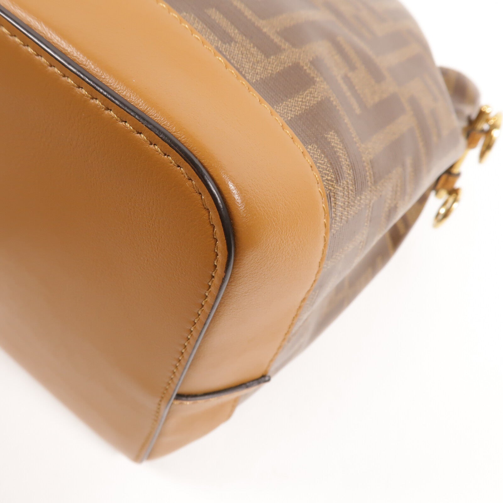 FENDI 塗層帆布Mon Tresor肩背袋
