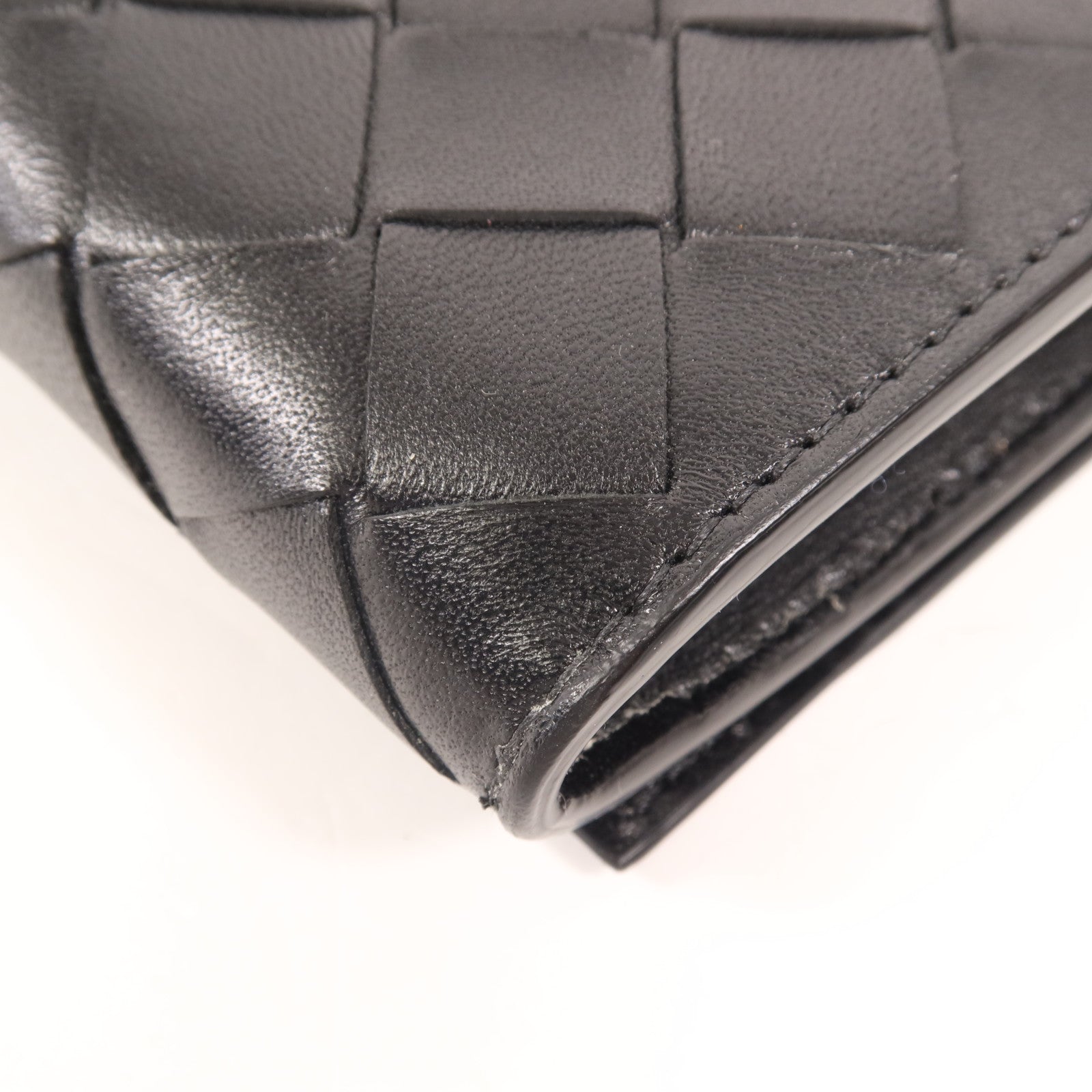 BOTTEGA VENETA 牛皮皮革Long wallet金扣長錢包