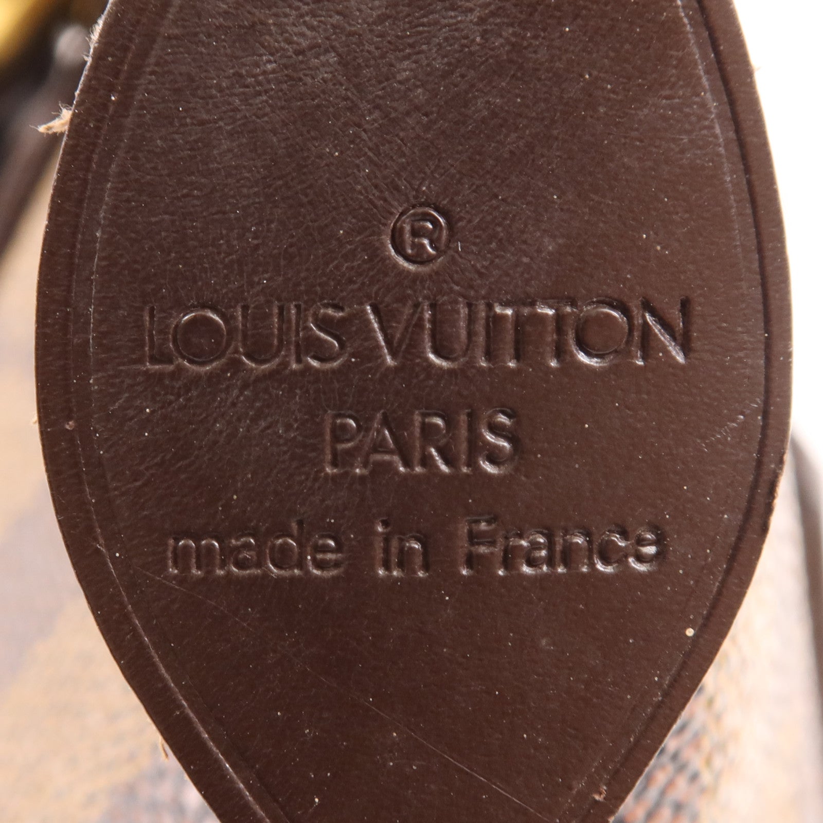 LOUIS VUITTON Damier Saleya PM金扣肩背袋