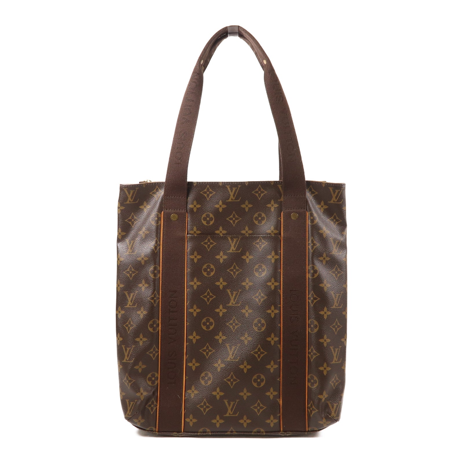 LOUIS VUITTON Monogram Cabas Beaubourg金扣肩背袋