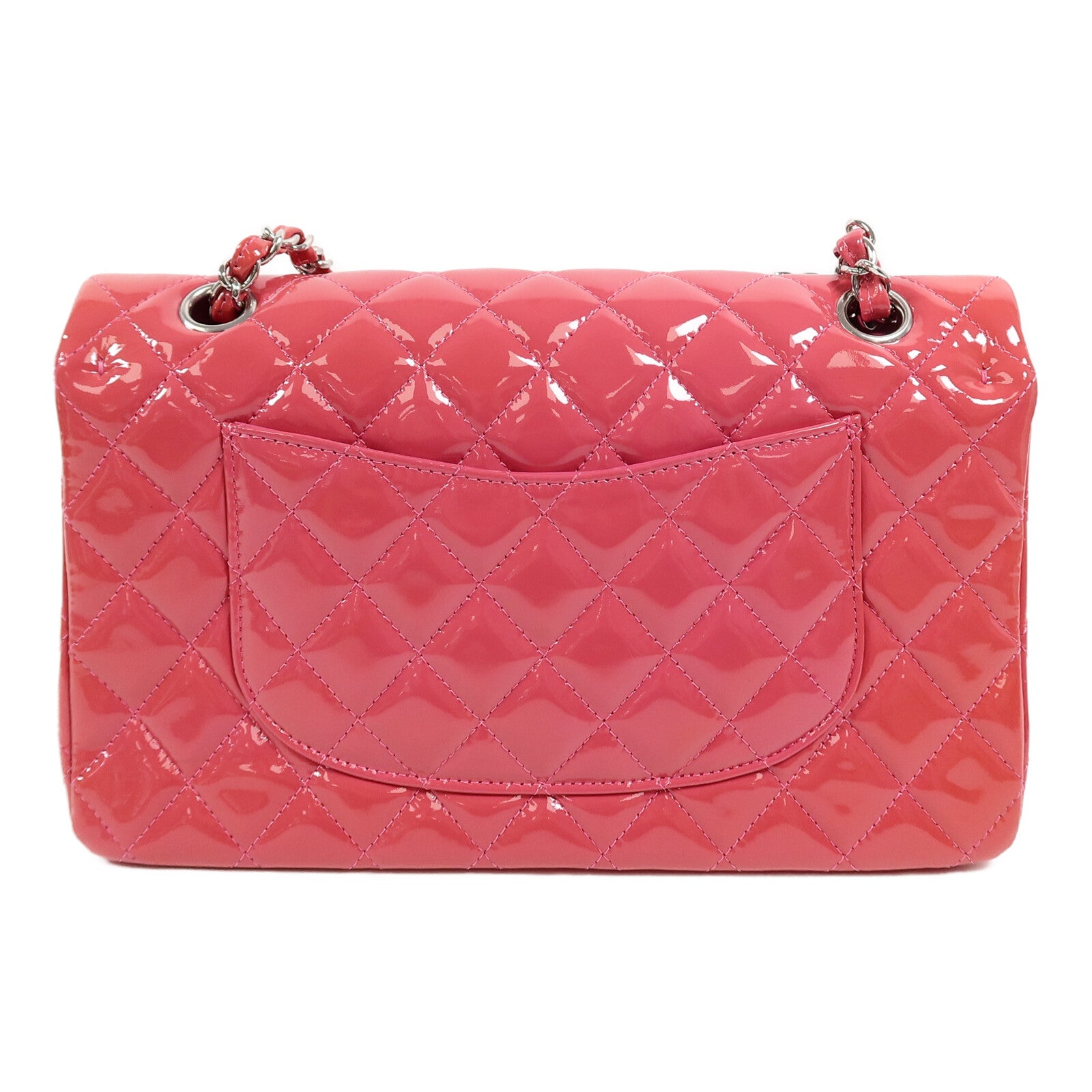 CHANEL 漆皮皮革Classic 25鏈帶肩背袋