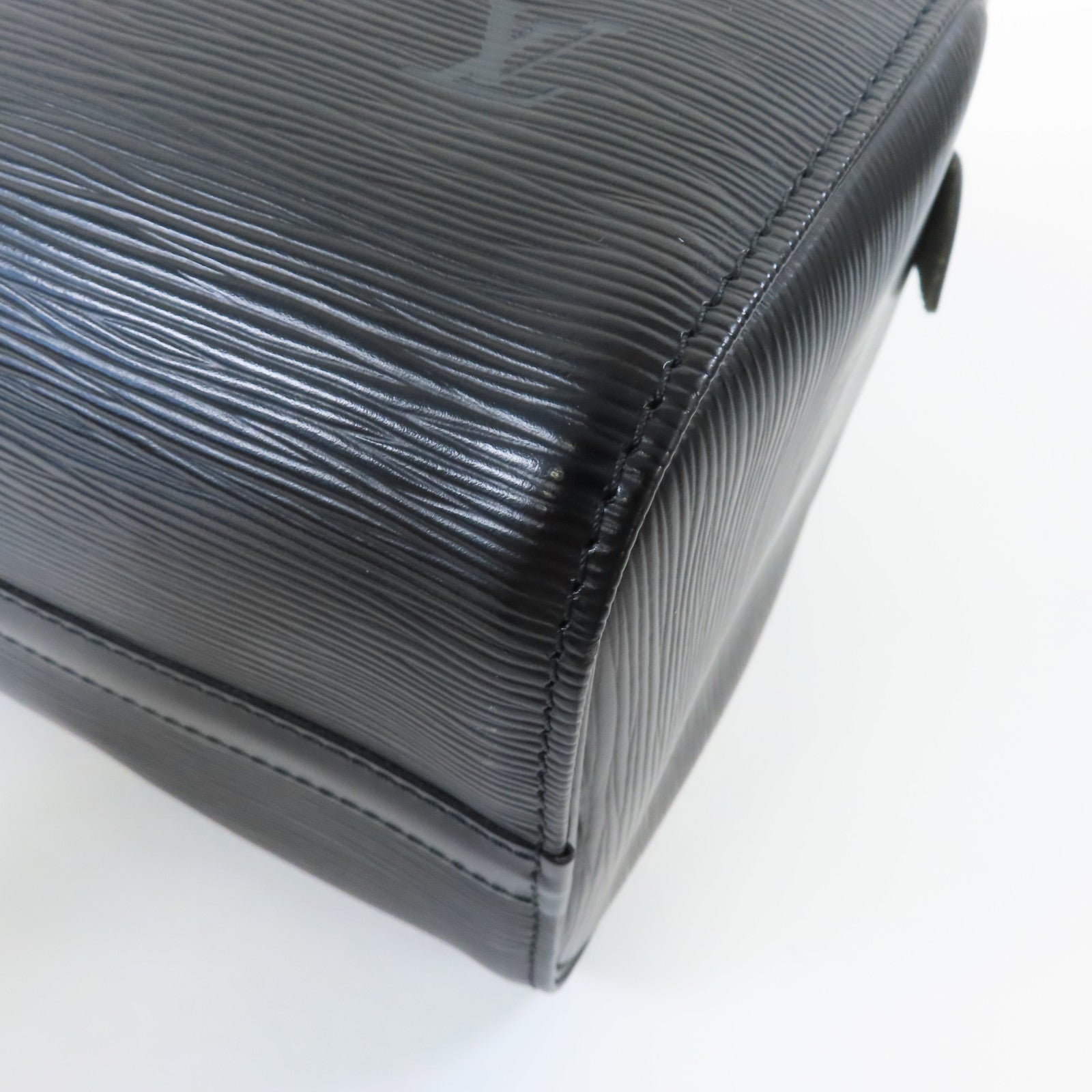LOUIS VUITTON Epi Speedy 30金扣手挽袋黑色