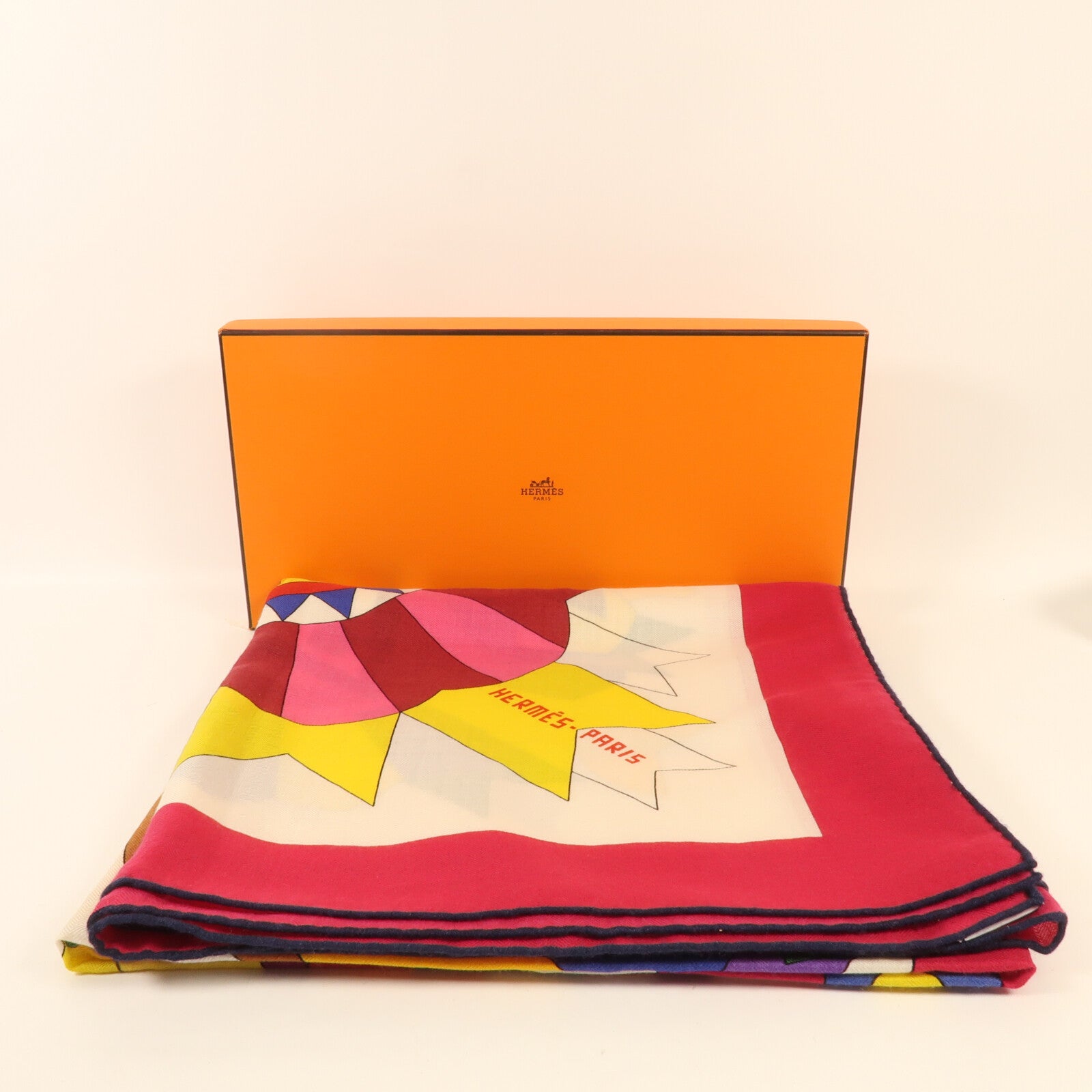 HERMES 絲質Scarf 140x140絲巾