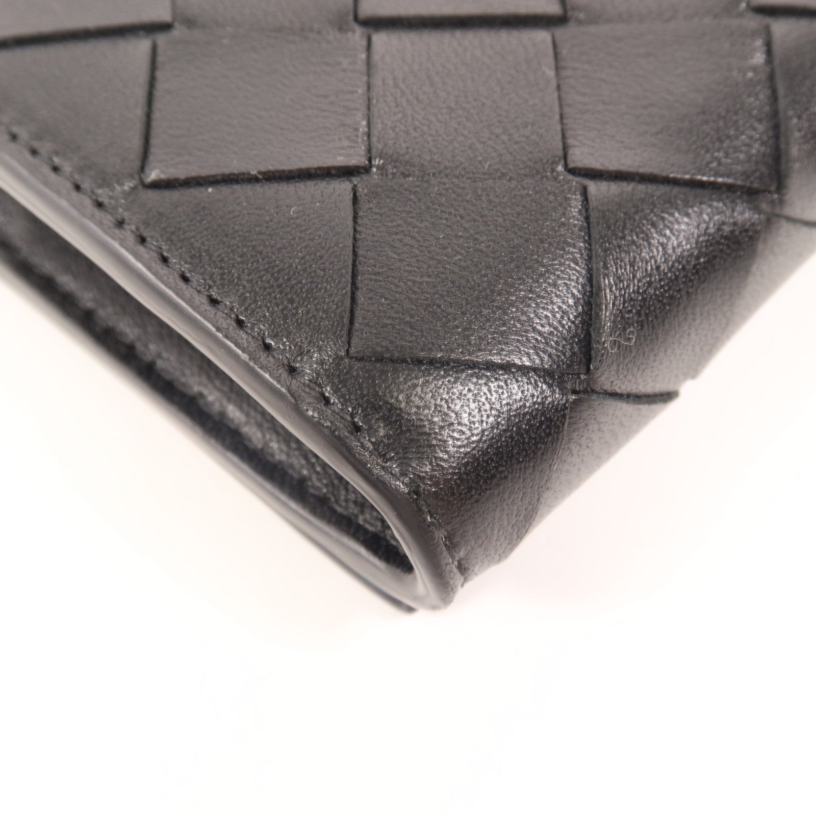 BOTTEGA VENETA 牛皮皮革Long wallet金扣長錢包