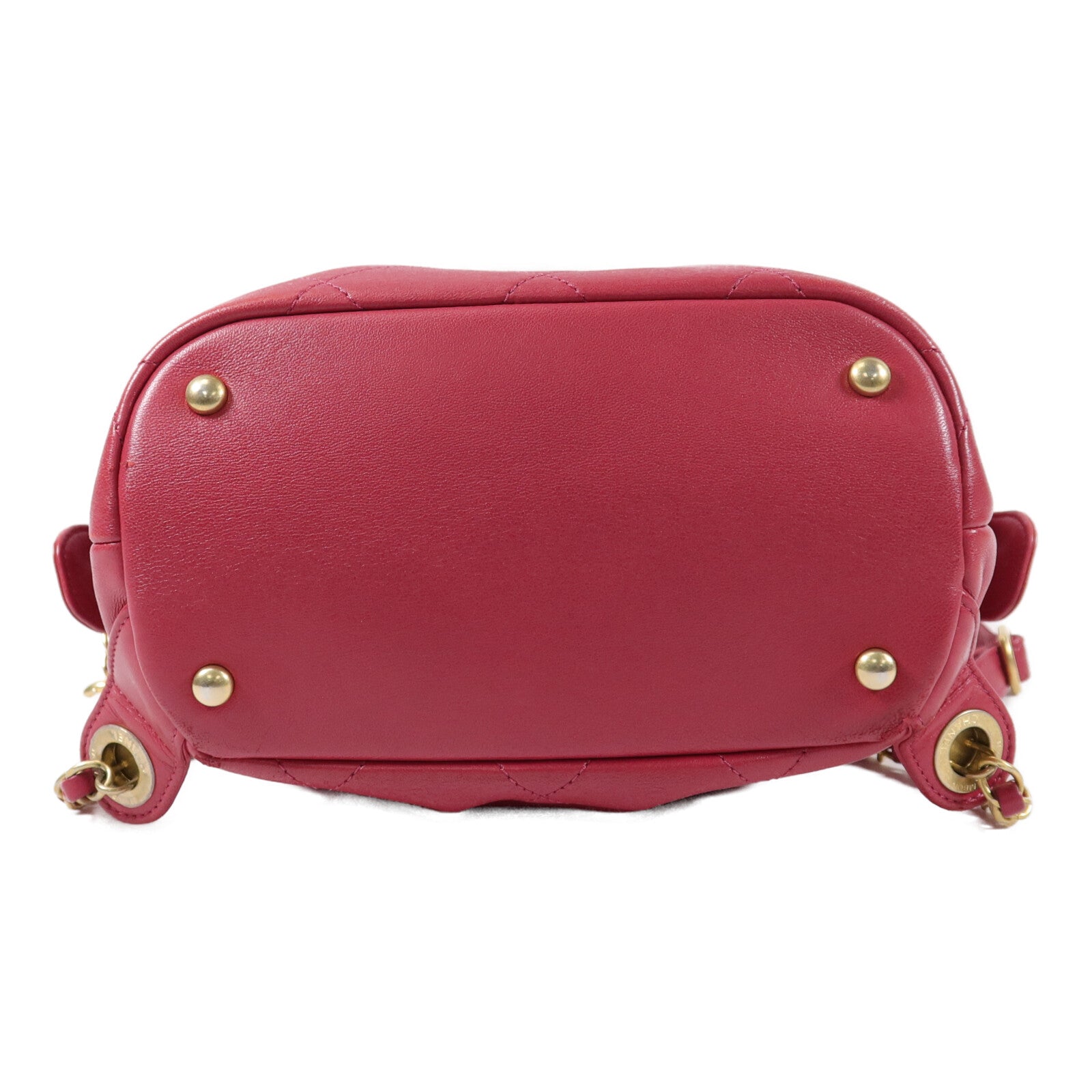 CHANEL 羊皮皮革Backpack背包