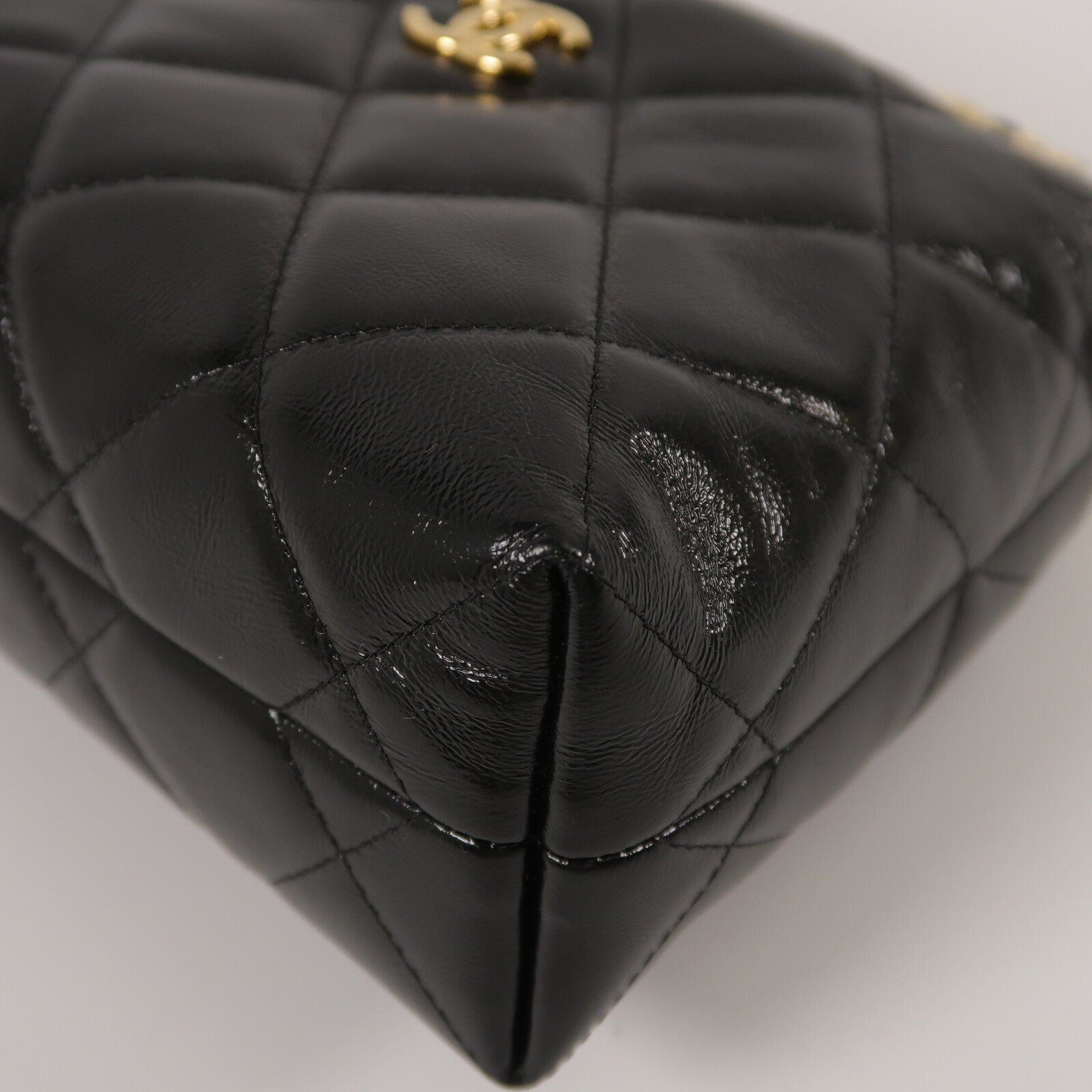 CHANEL 羊皮皮革Clutch With Chain手挽肩背兩用袋