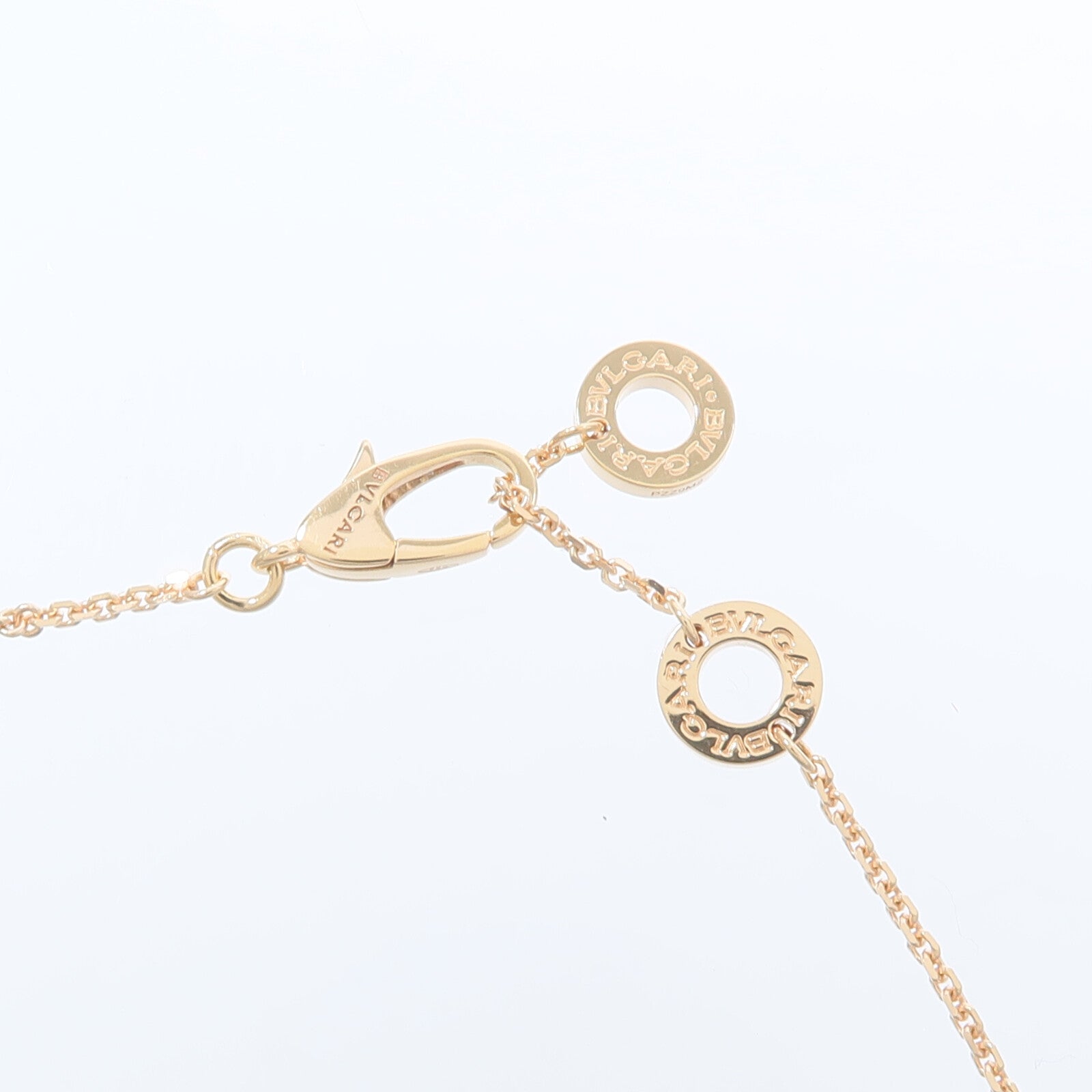 BVLGARI 18K玫瑰金Divas Dream Necklace鑽石項鍊