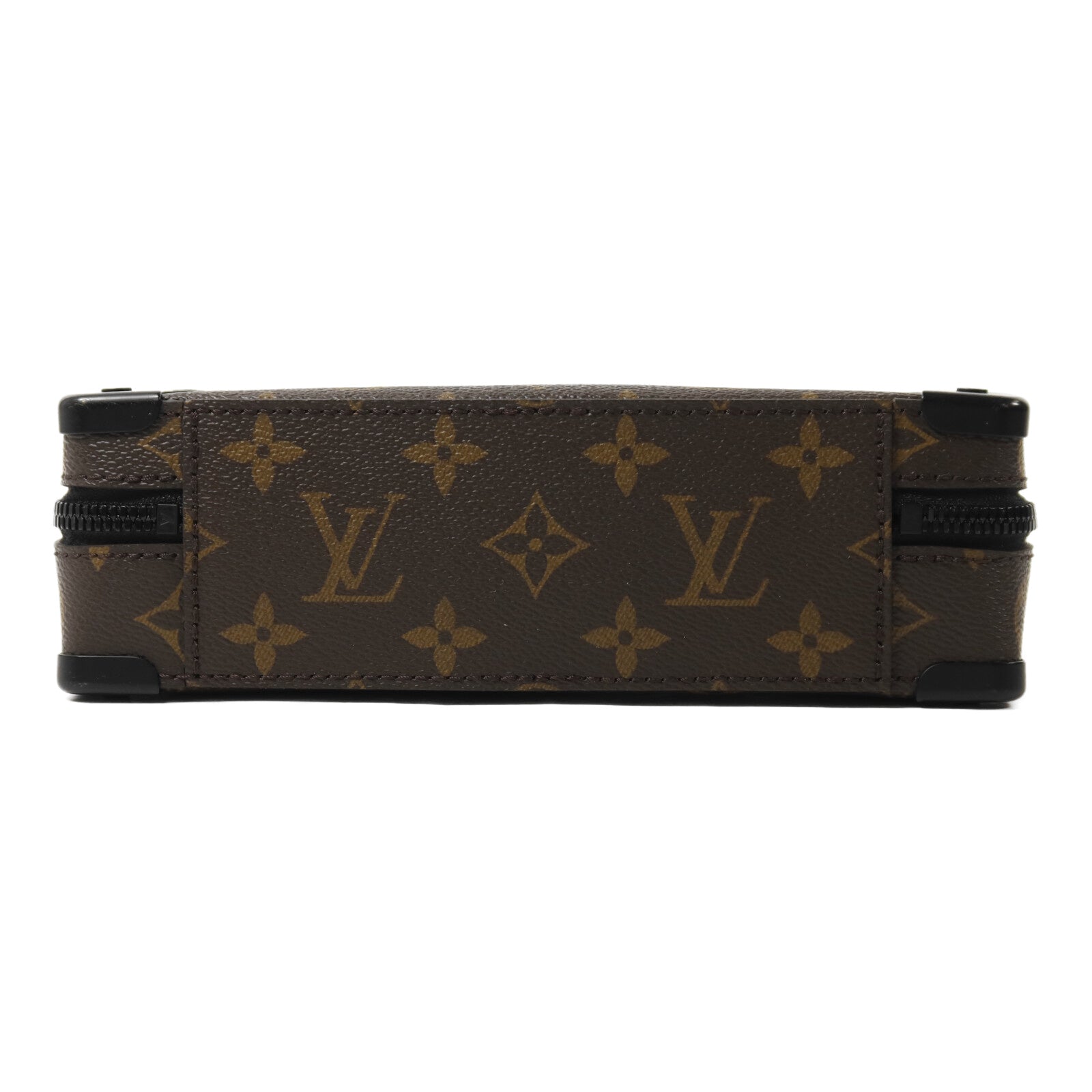 LOUIS VUITTON Monogram Macassar Handle Soft Truck手挽肩背兩用袋