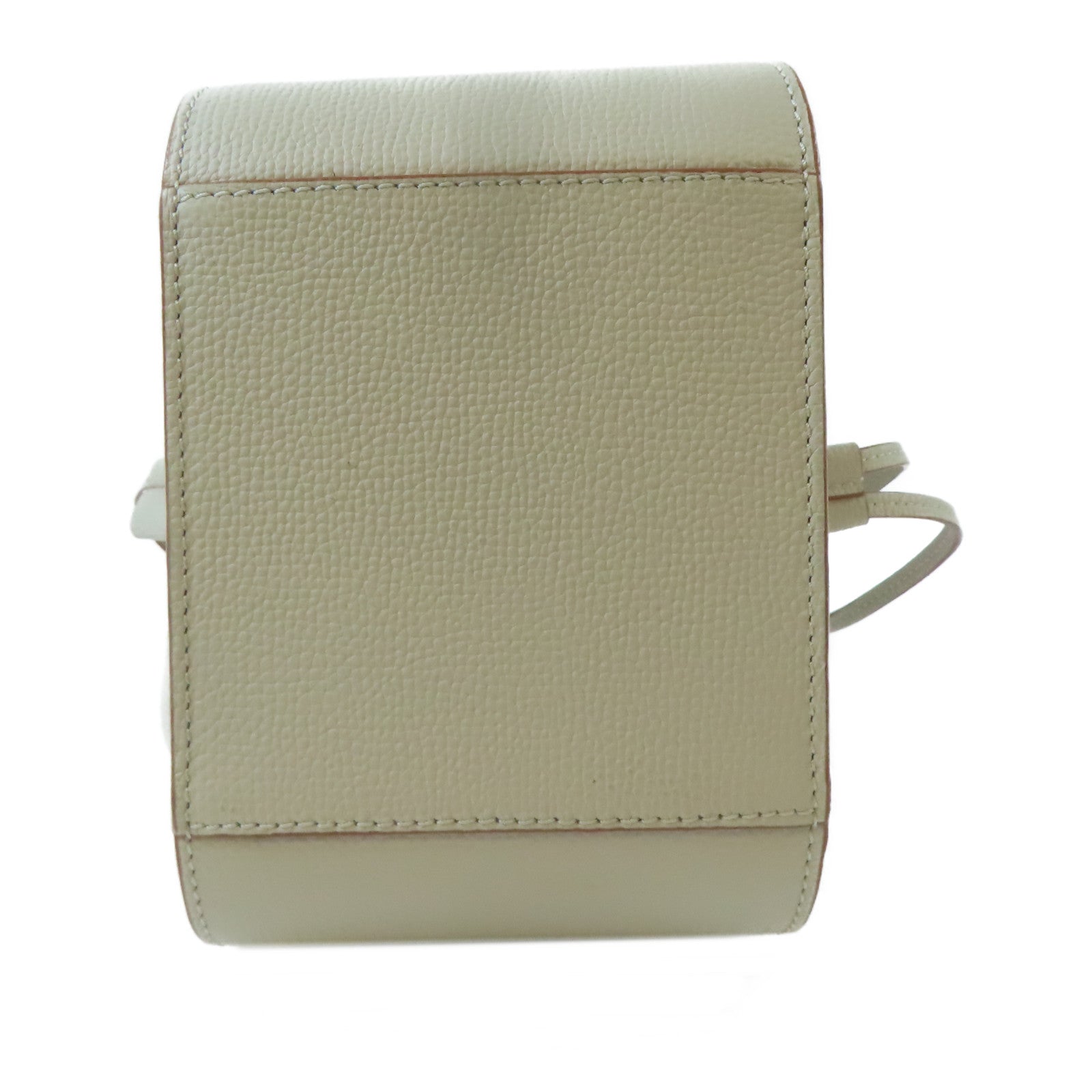 LOEWE 【激減優惠】牛皮皮革Mini Hammock金扣手挽肩背兩用袋米色