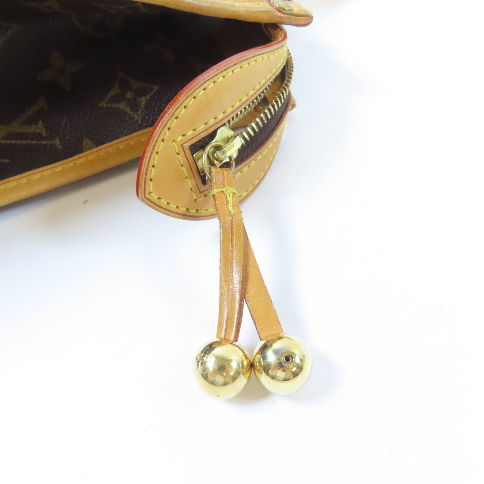 LOUIS VUITTON 【激減優惠】Monogram Popincourt Haut金扣肩背袋啡色
