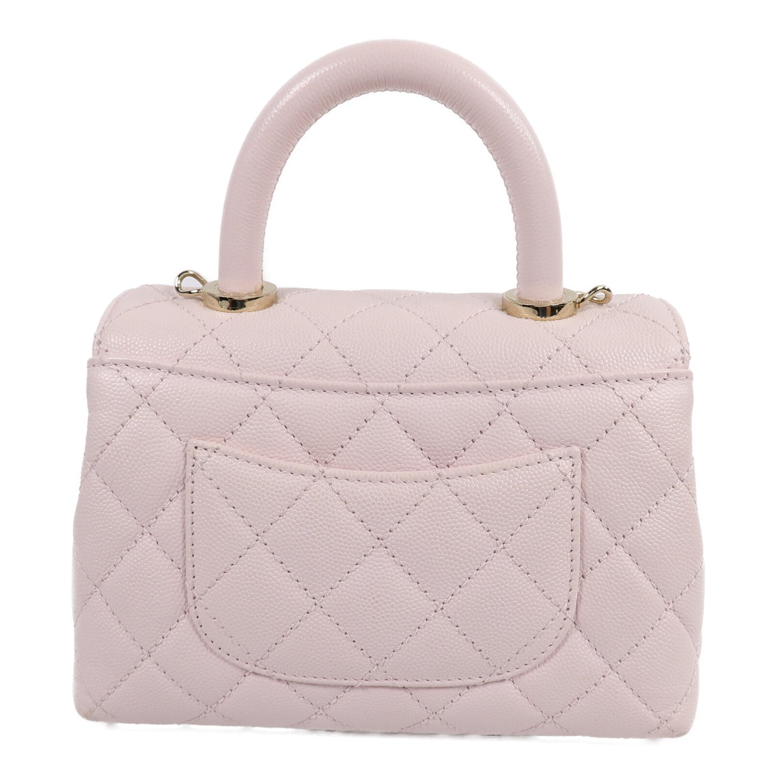 CHANEL 牛皮皮革Coco Handle Mini手挽肩背兩用袋