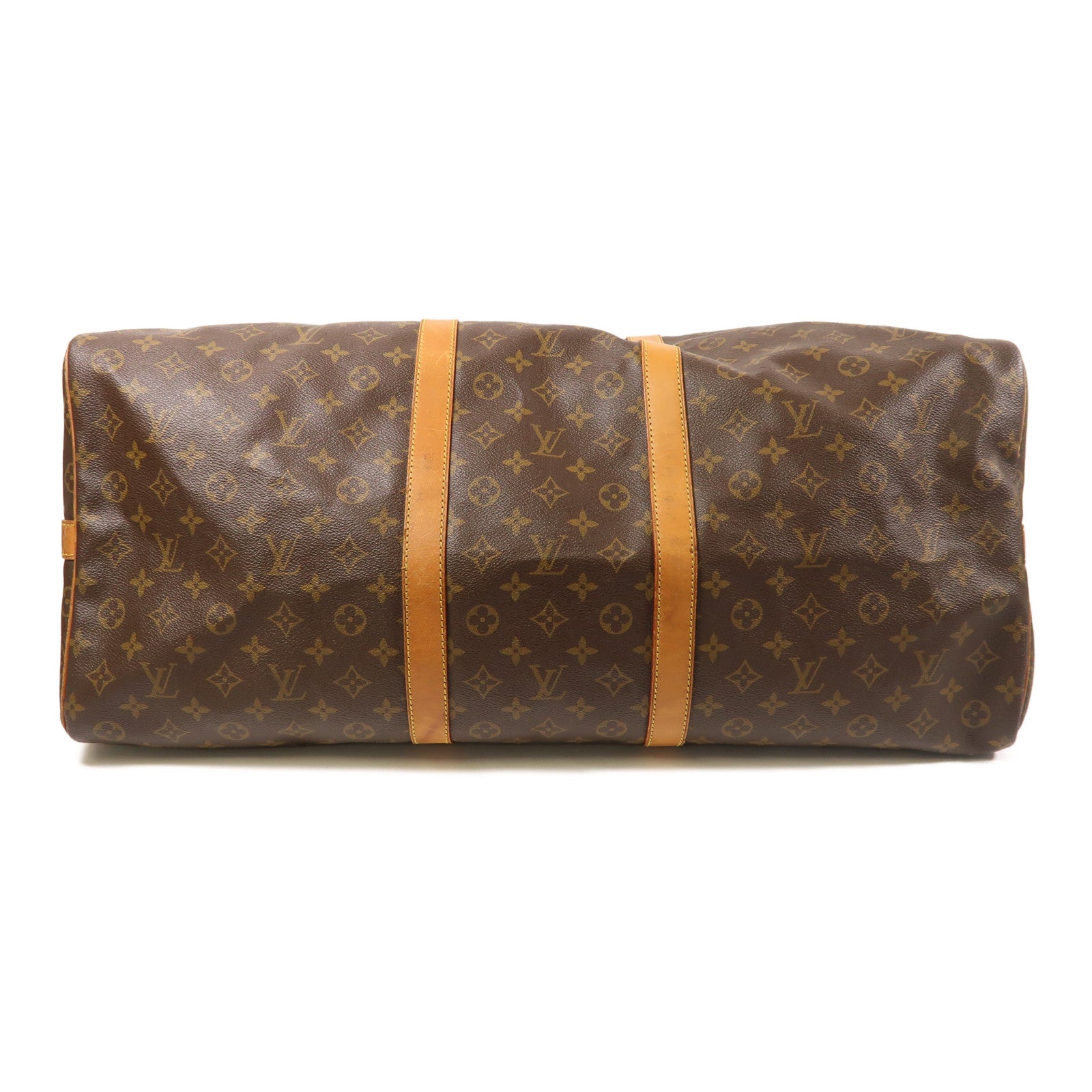 LOUIS VUITTON Monogram Keepall Bandouliere 60金扣手挽肩背兩用袋
