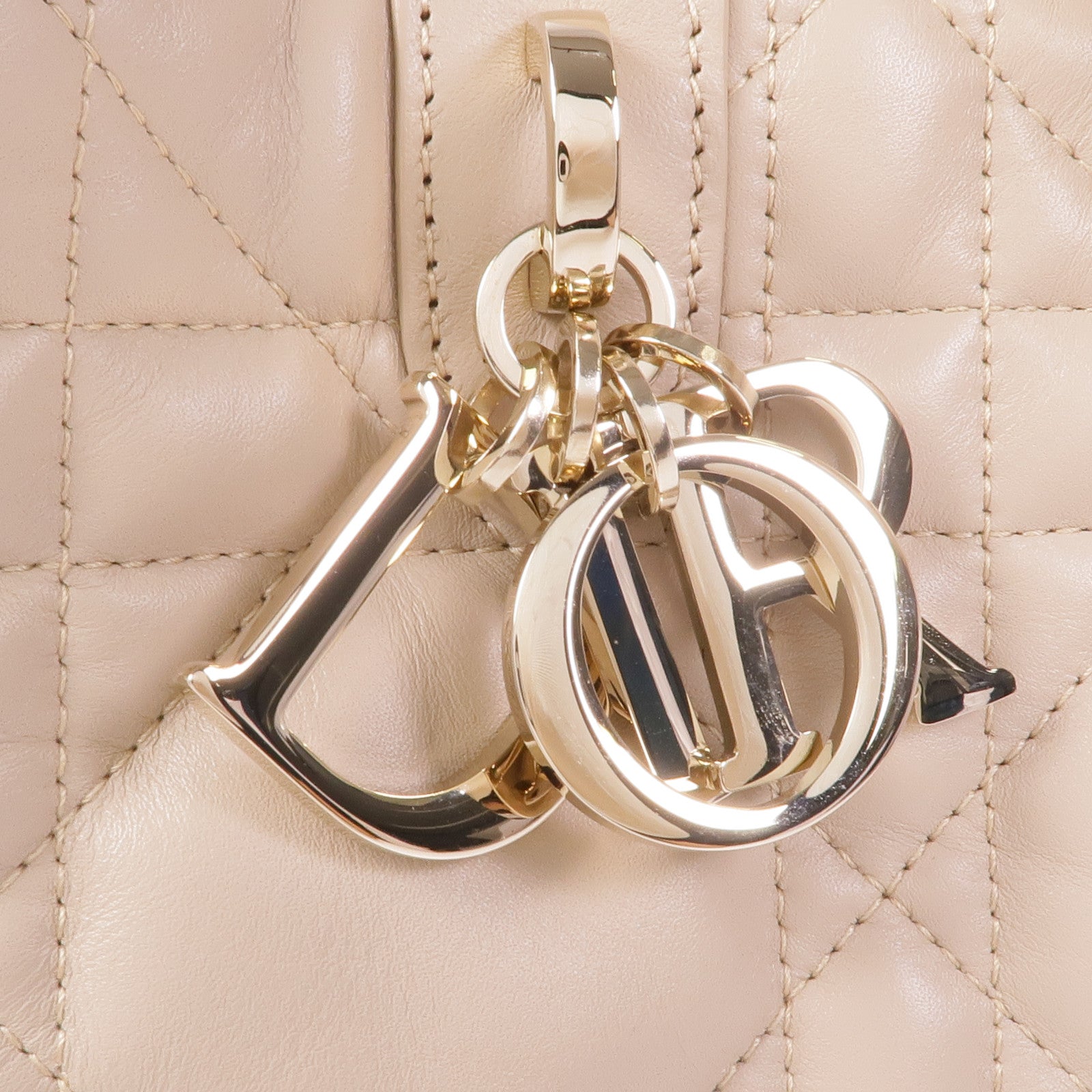 Dior 羊皮皮革Dior Toujours Medium銀扣肩背袋