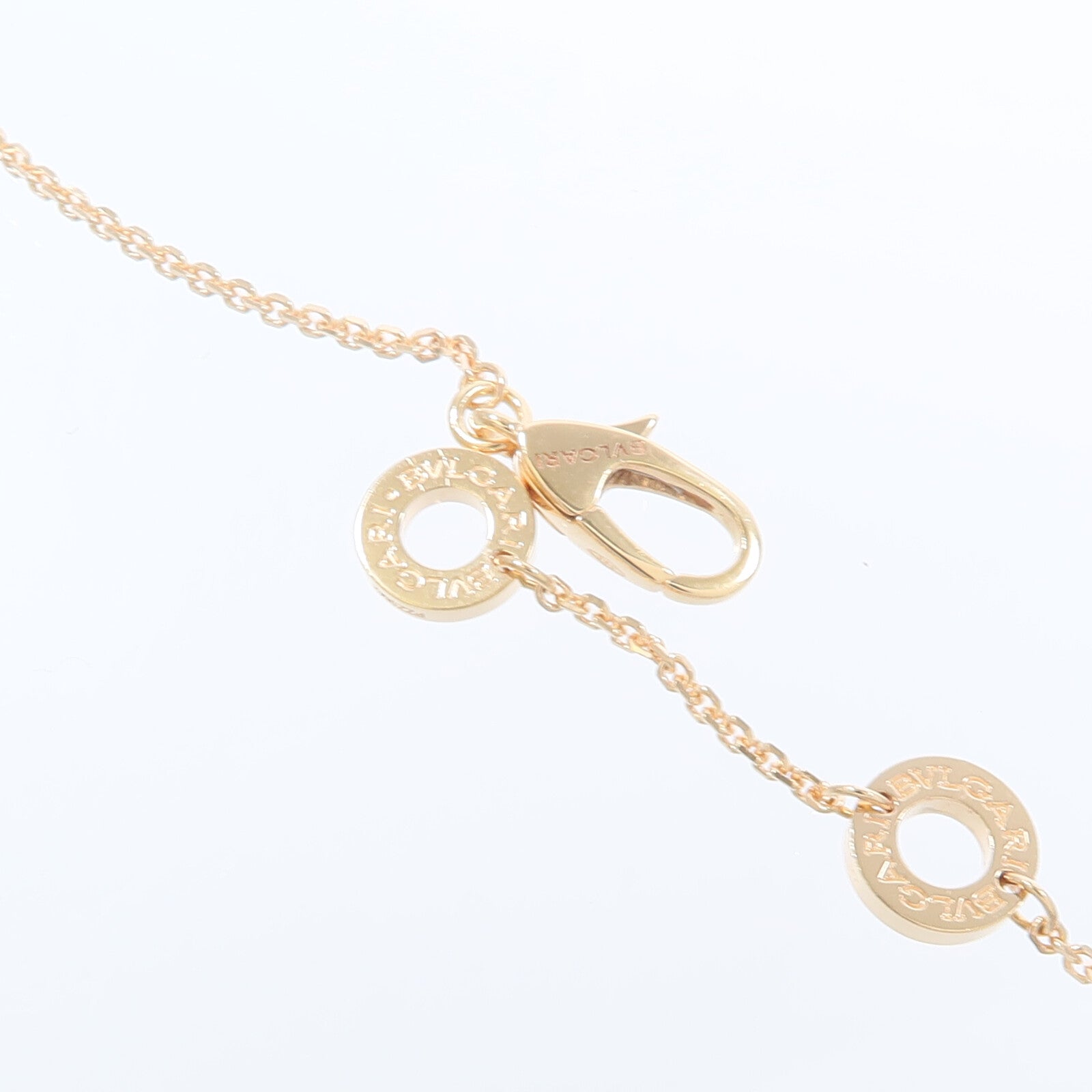 BVLGARI 18K玫瑰金Divas Dream Necklace鑽石項鍊