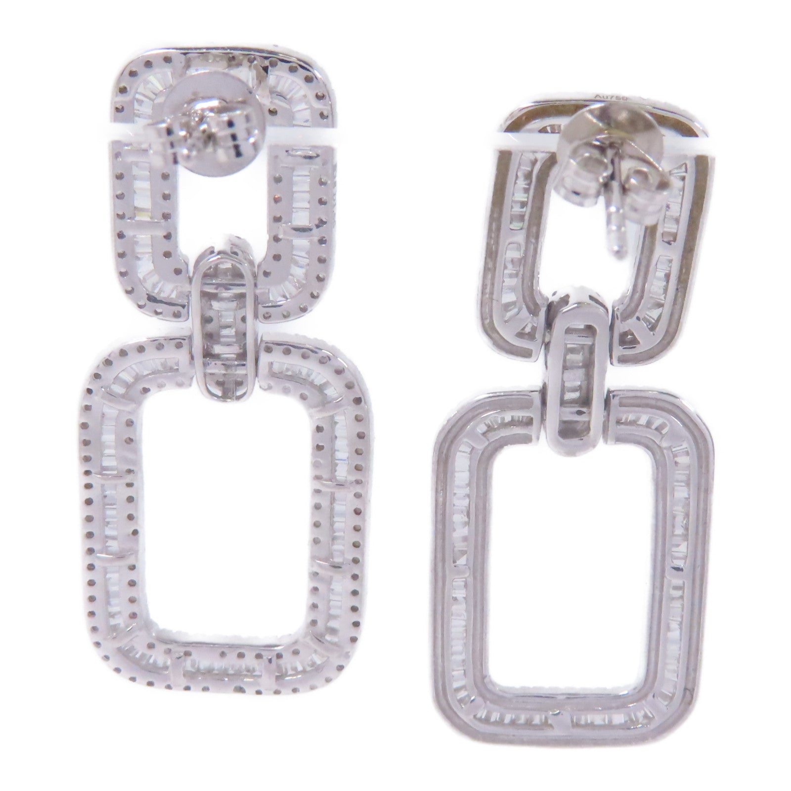 JEWELRY 18K白金Diamond Earrings 1.66ct鑽石耳環