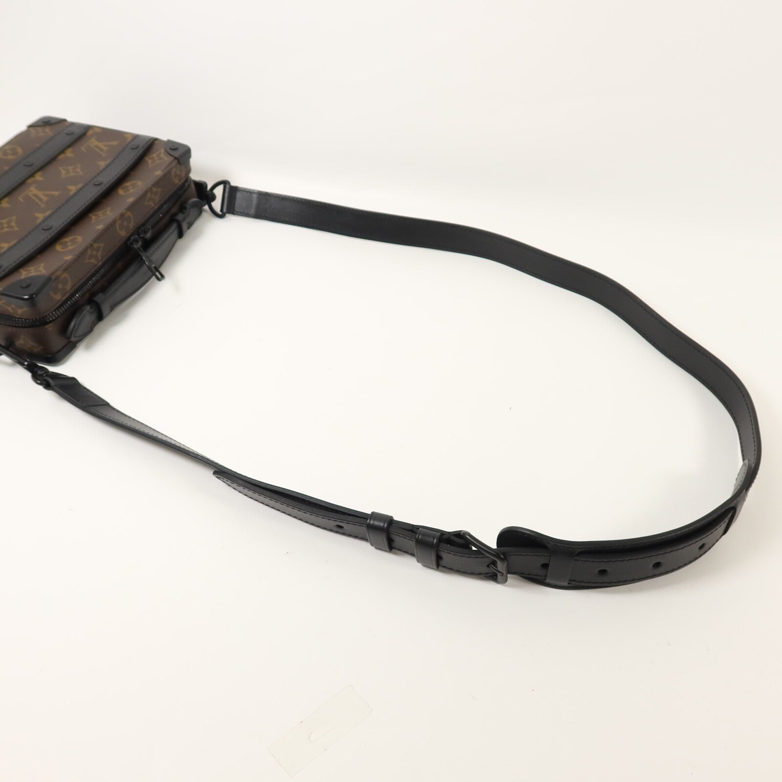 LOUIS VUITTON Monogram Macassar Handle Soft Truck手挽肩背兩用袋