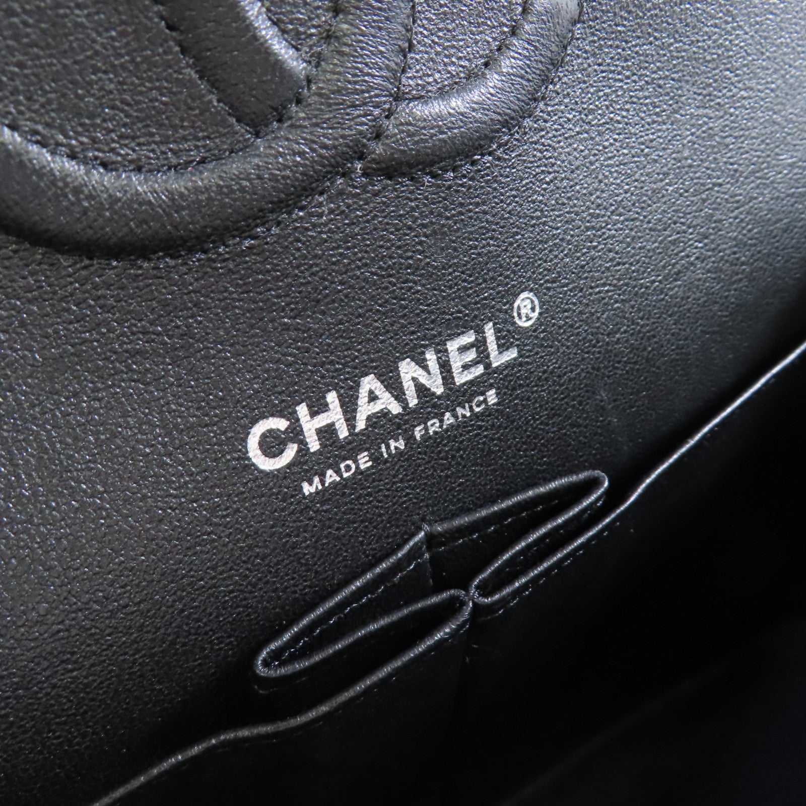CHANEL 菱格牛皮皮革Classic Flap So Black Chain Shoulder Bag鏈帶肩背袋黑色