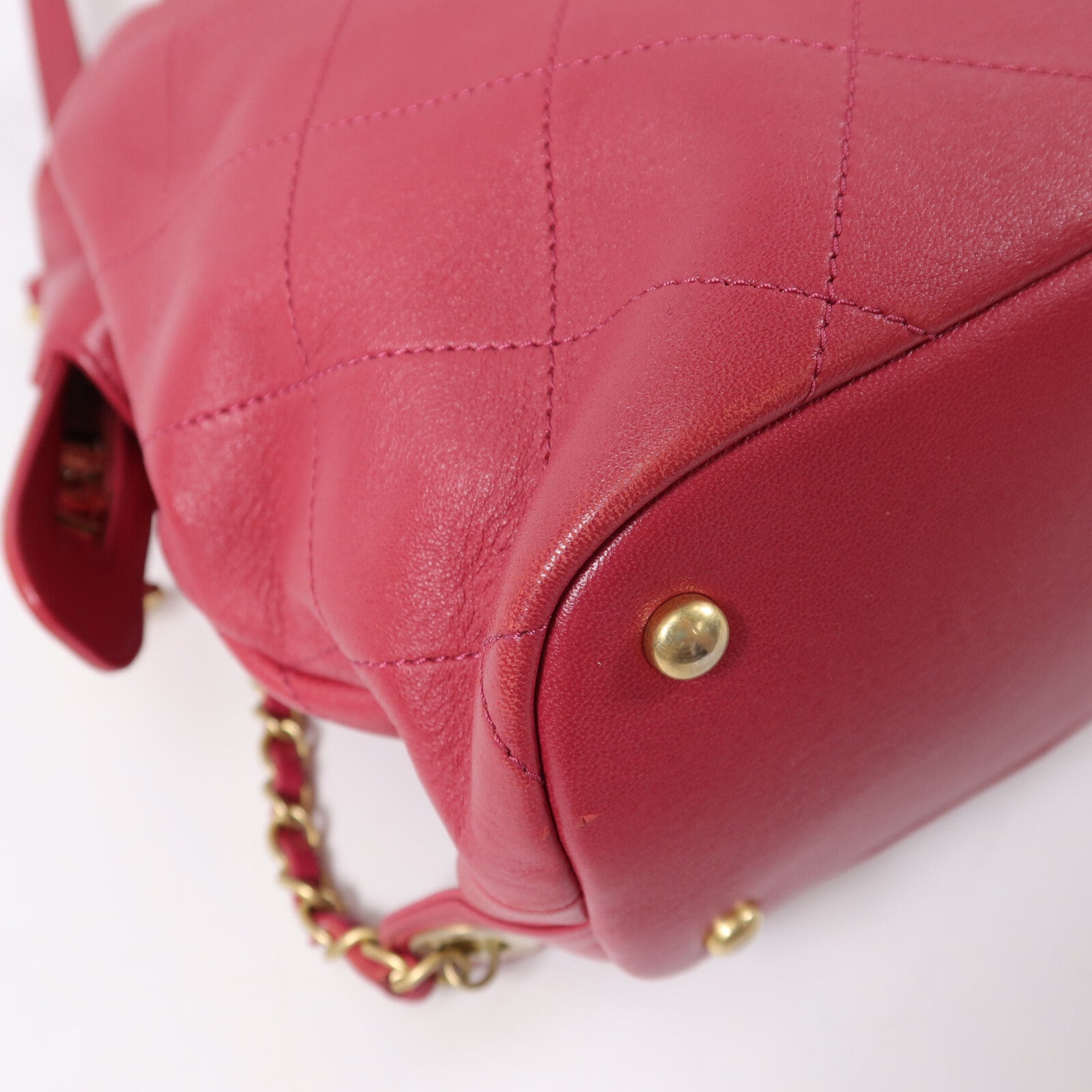 CHANEL 羊皮皮革Backpack背包