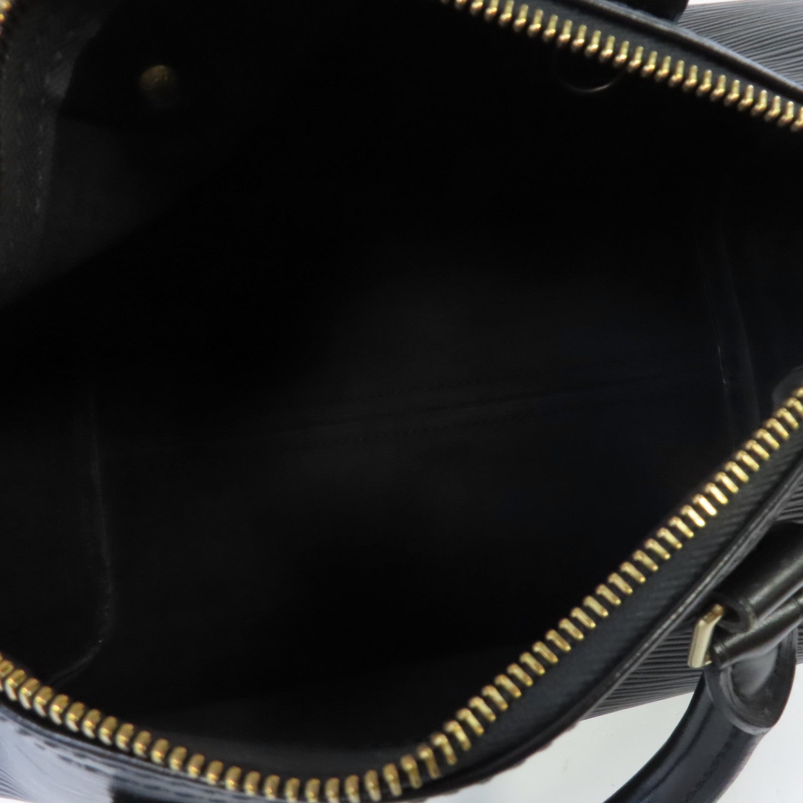 LOUIS VUITTON Epi Speedy 30金扣手挽袋黑色