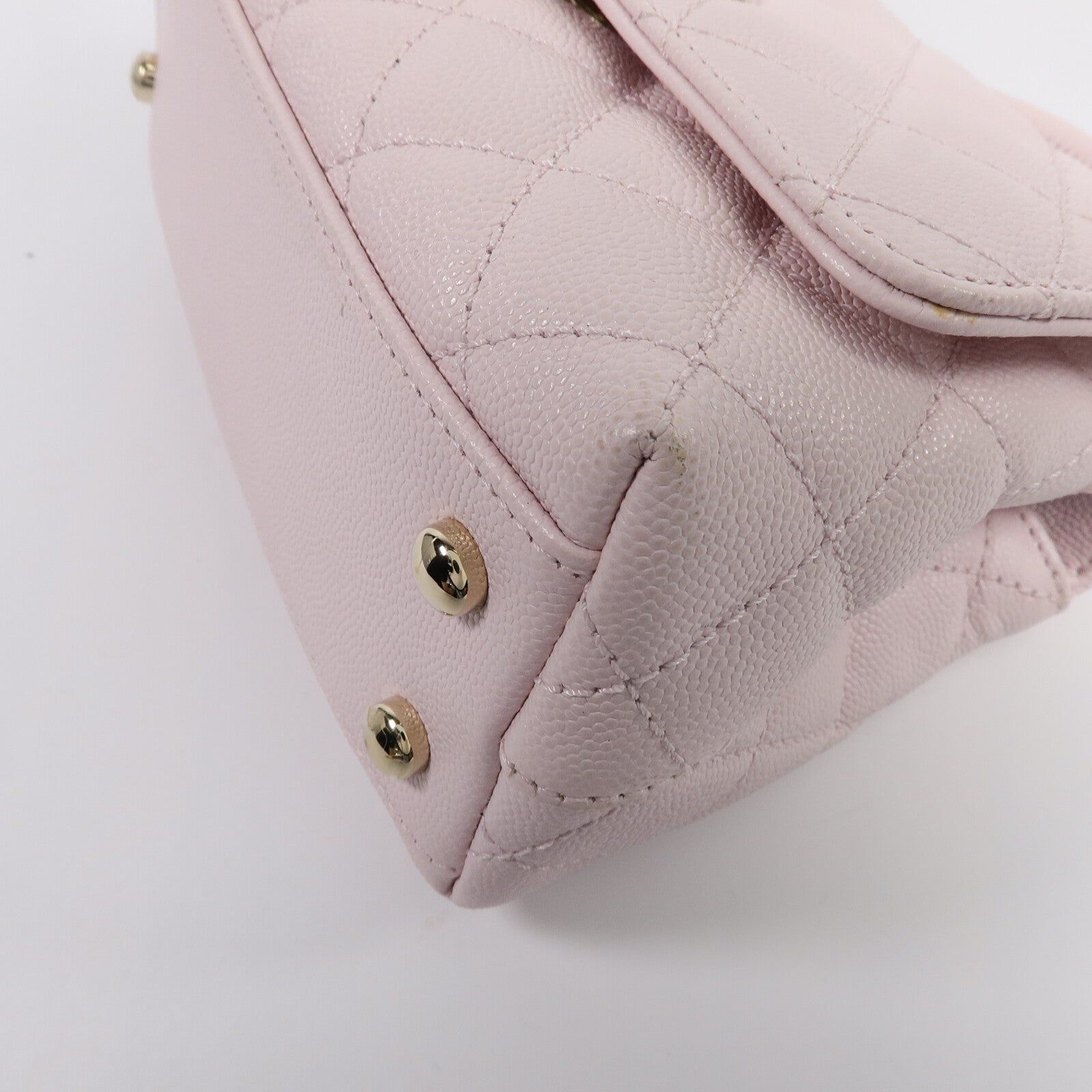 CHANEL 牛皮皮革Coco Handle Mini手挽肩背兩用袋