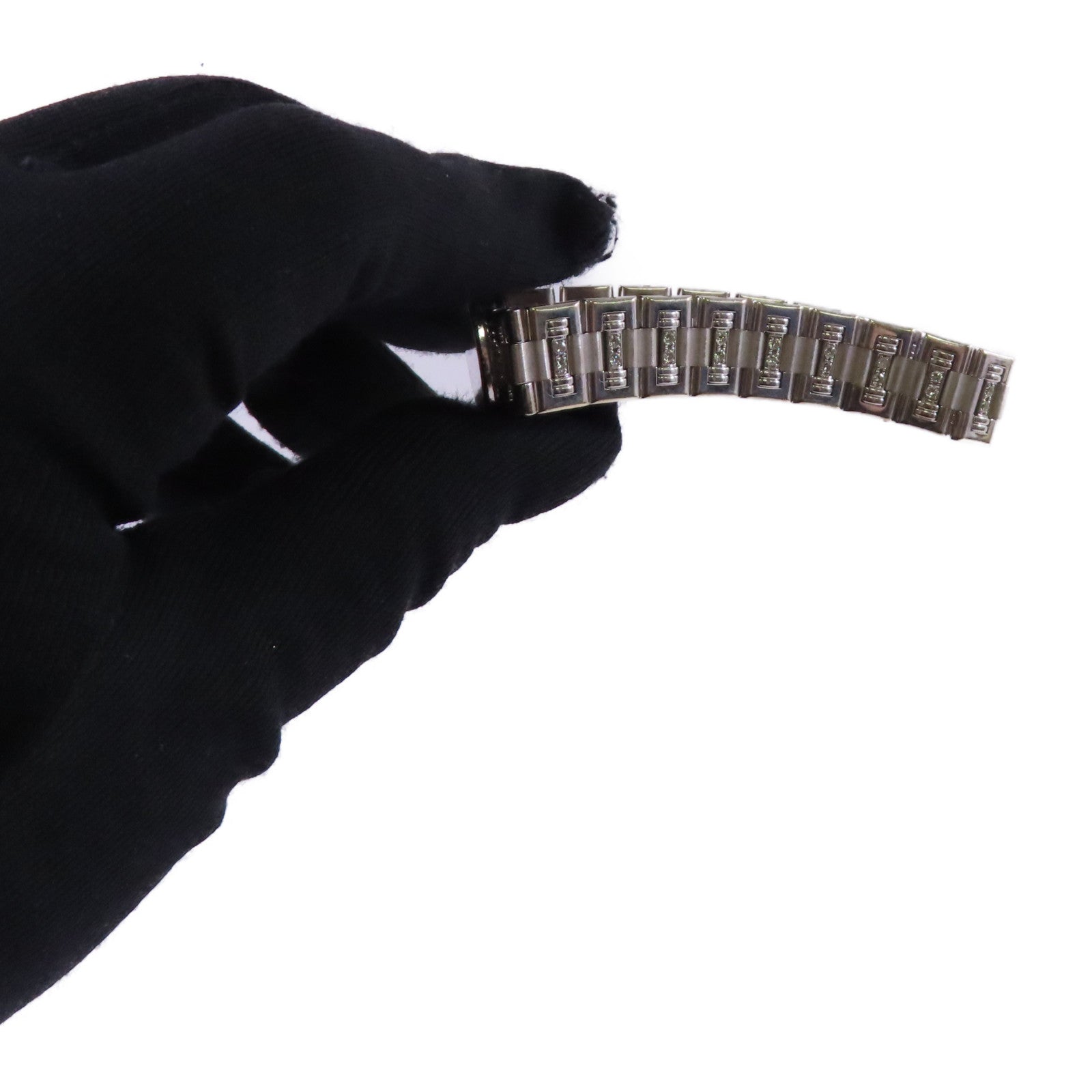 PIAGET Dancer Diamond Watch18K白金/鑽石石英機芯手錶銀色