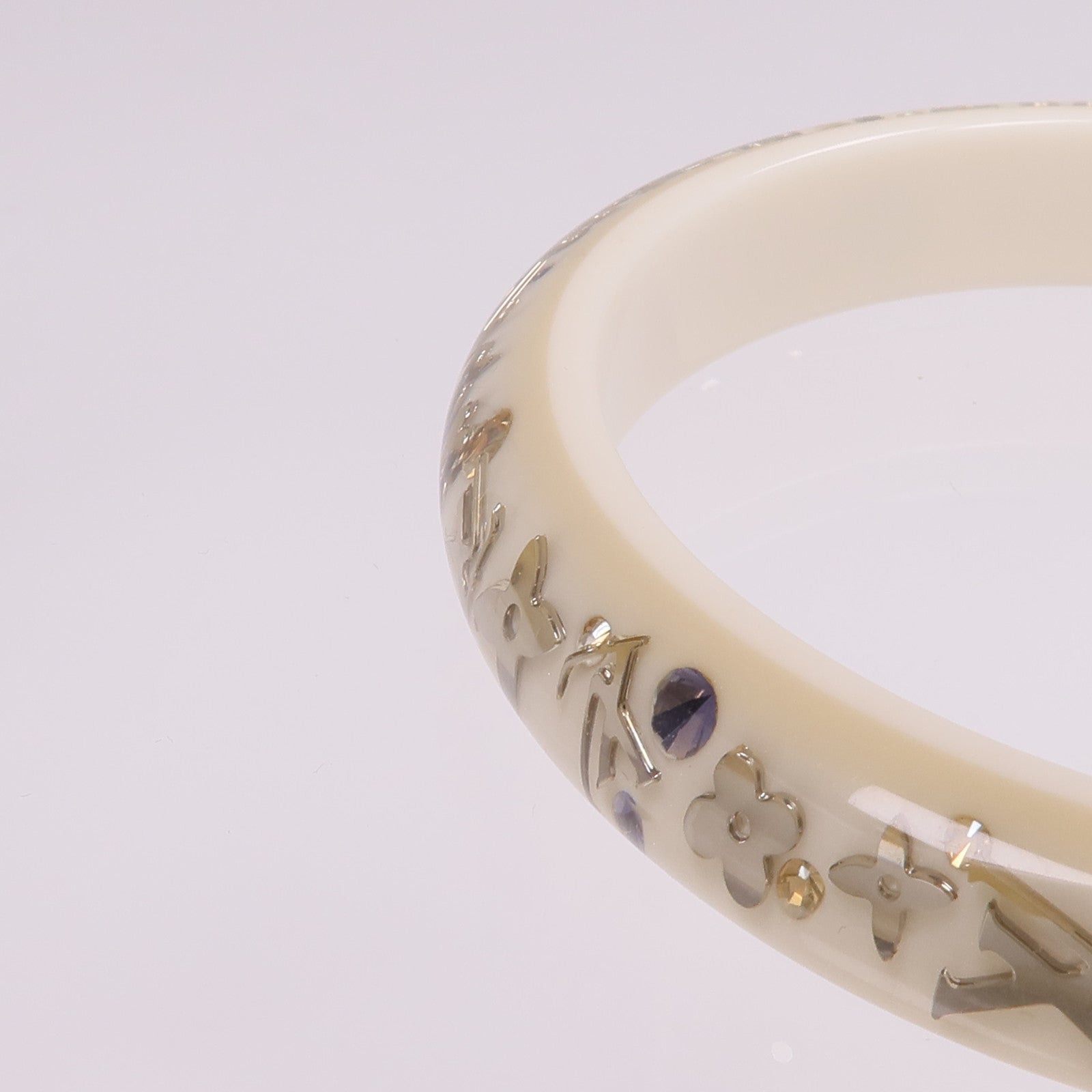 LOUIS VUITTON PVC Inclusion Bangle/Bracelet手鐲