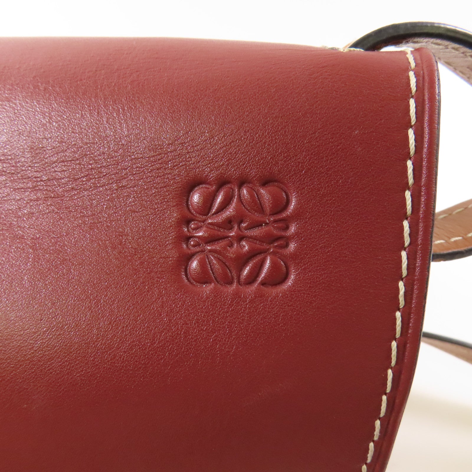 LOEWE 【激減優惠】牛皮皮革Small Gate Shoulder Bag肩背袋