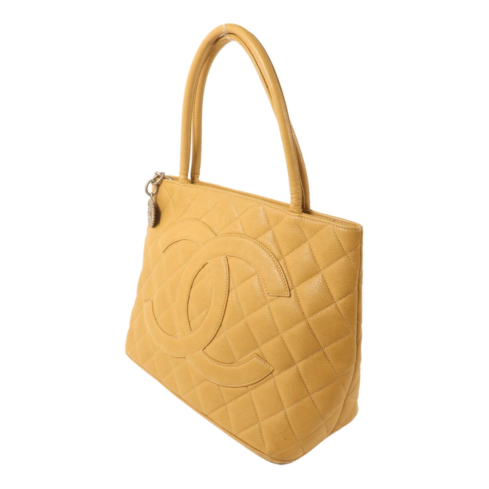 CHANEL 牛皮皮革Medallion Tote手挽袋
