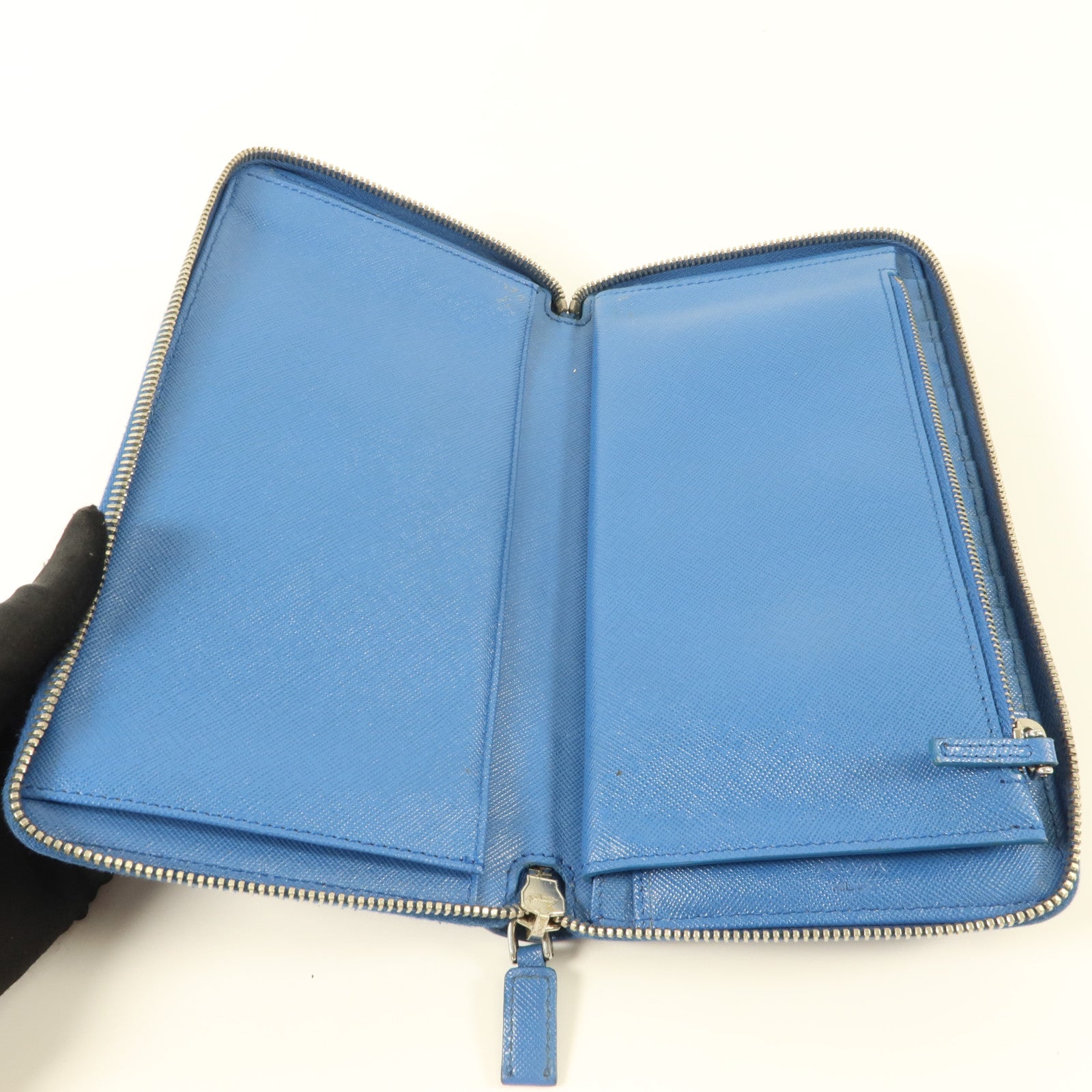PRADA Saffiano皮革Long Wallet長錢包