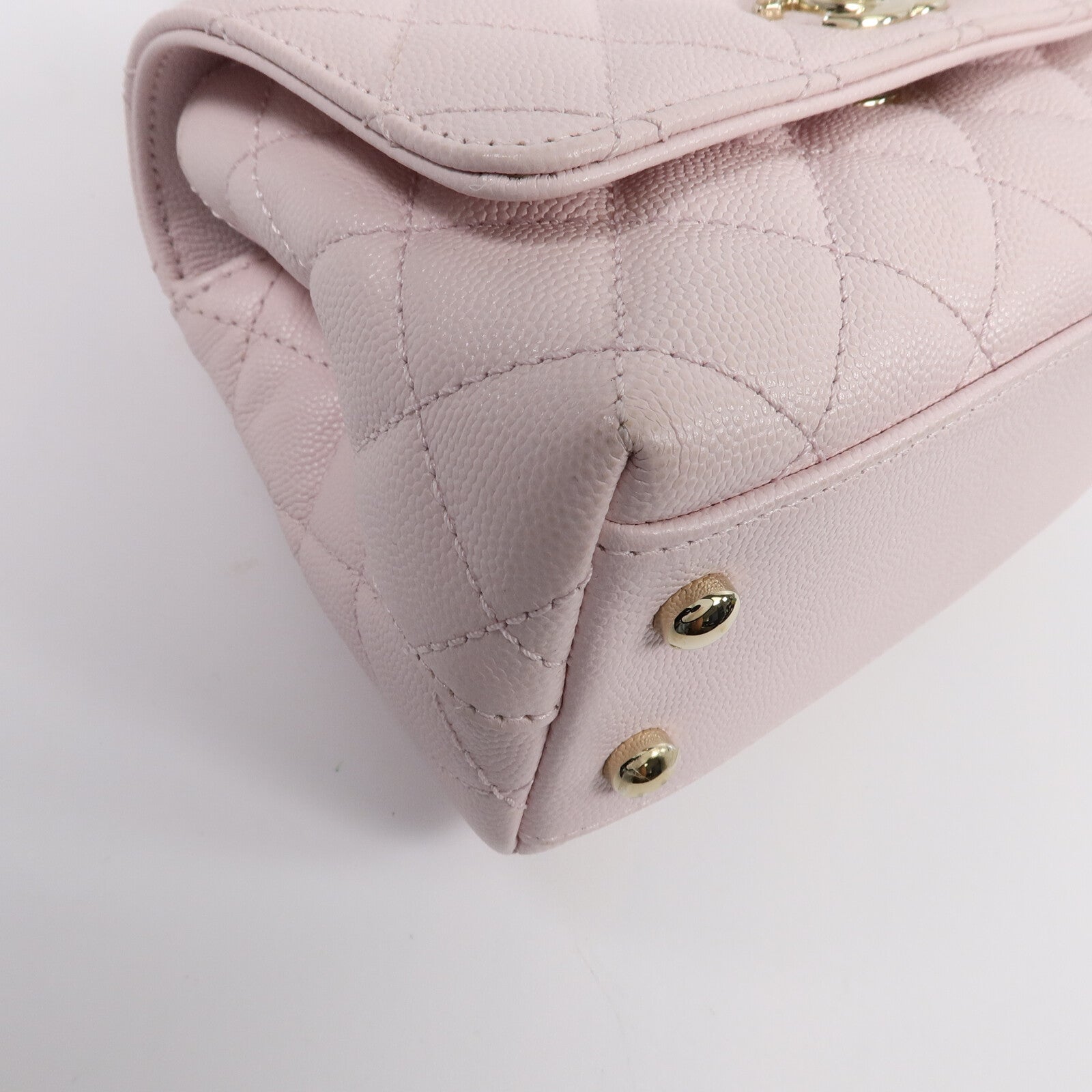 CHANEL 牛皮皮革Coco Handle Mini手挽肩背兩用袋